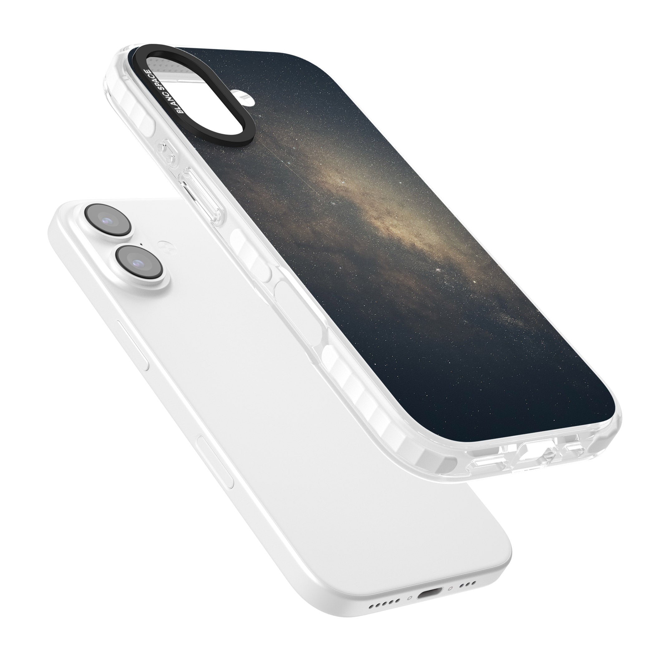 Cosmic Night Sky iPhone 17 Impact Clear Phone Case Colours