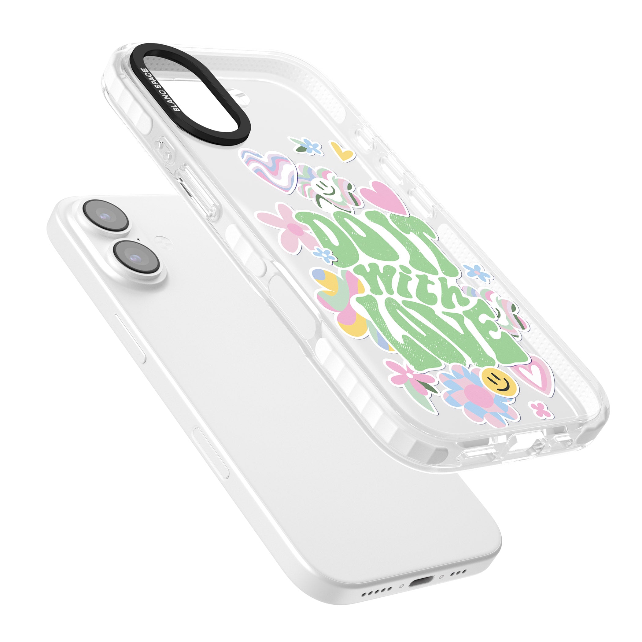 Do It With Love iPhone 17 Impact Clear Phone Case Colours