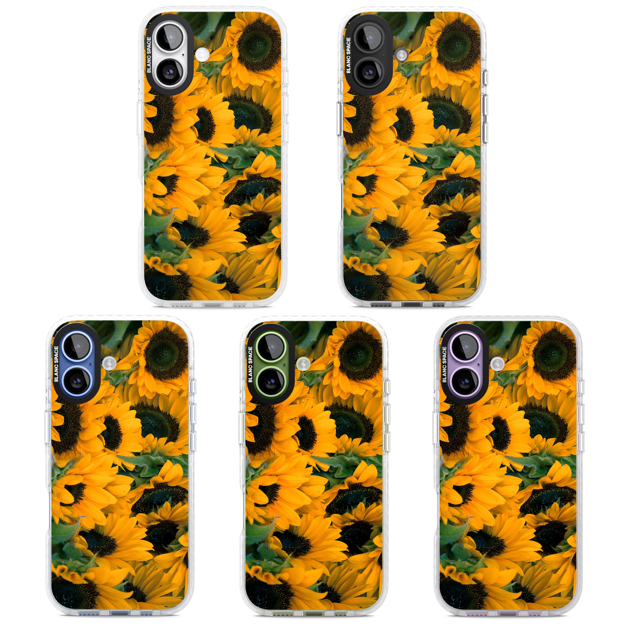 Sunflowers iPhone 17 Impact Clear Phone Case APT Impact Protection
