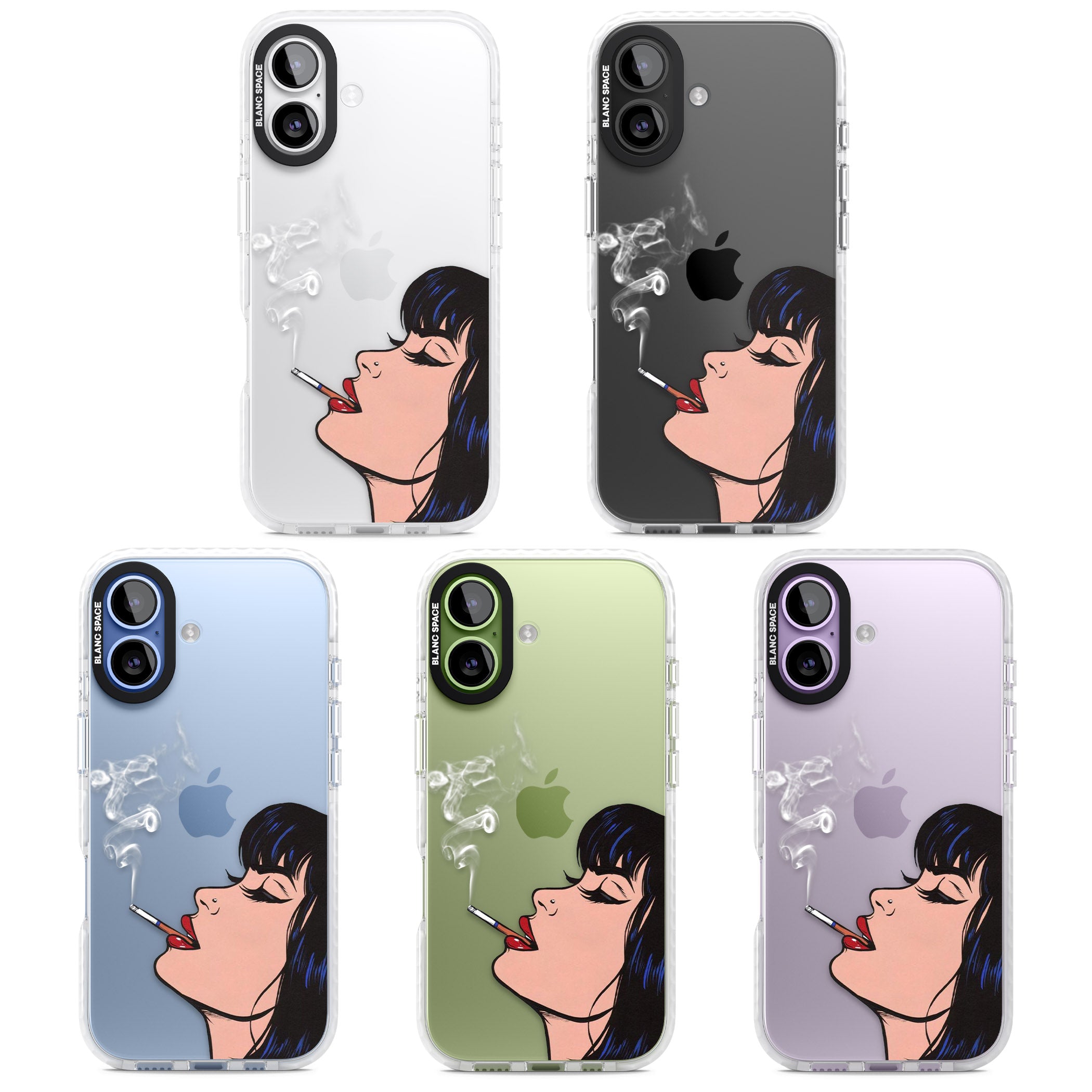 Stress Relief Pop Art iPhone 17 Impact Clear Phone Case APT Impact Protection