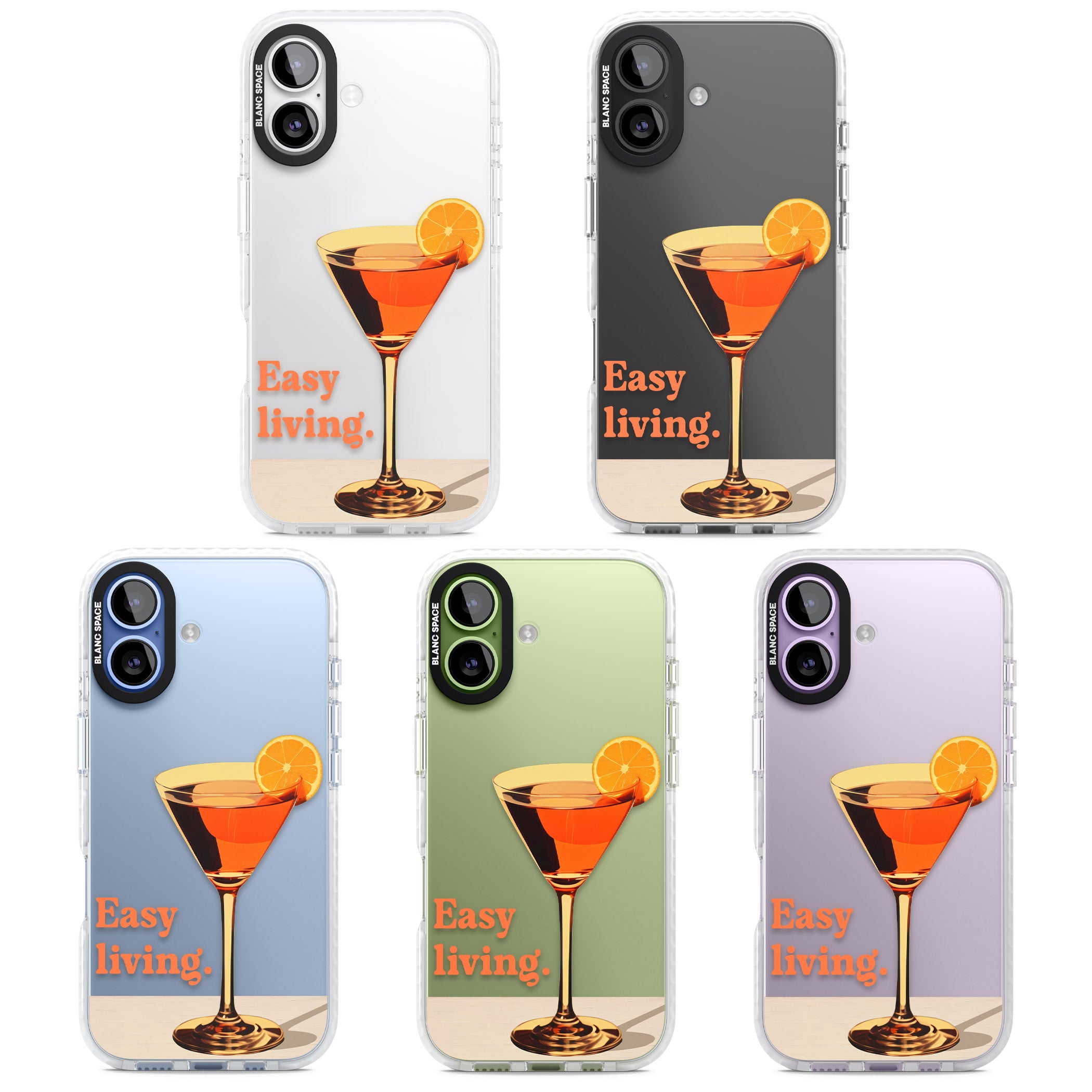 Easy Living iPhone 17 Impact Clear Phone Case APT Impact Protection