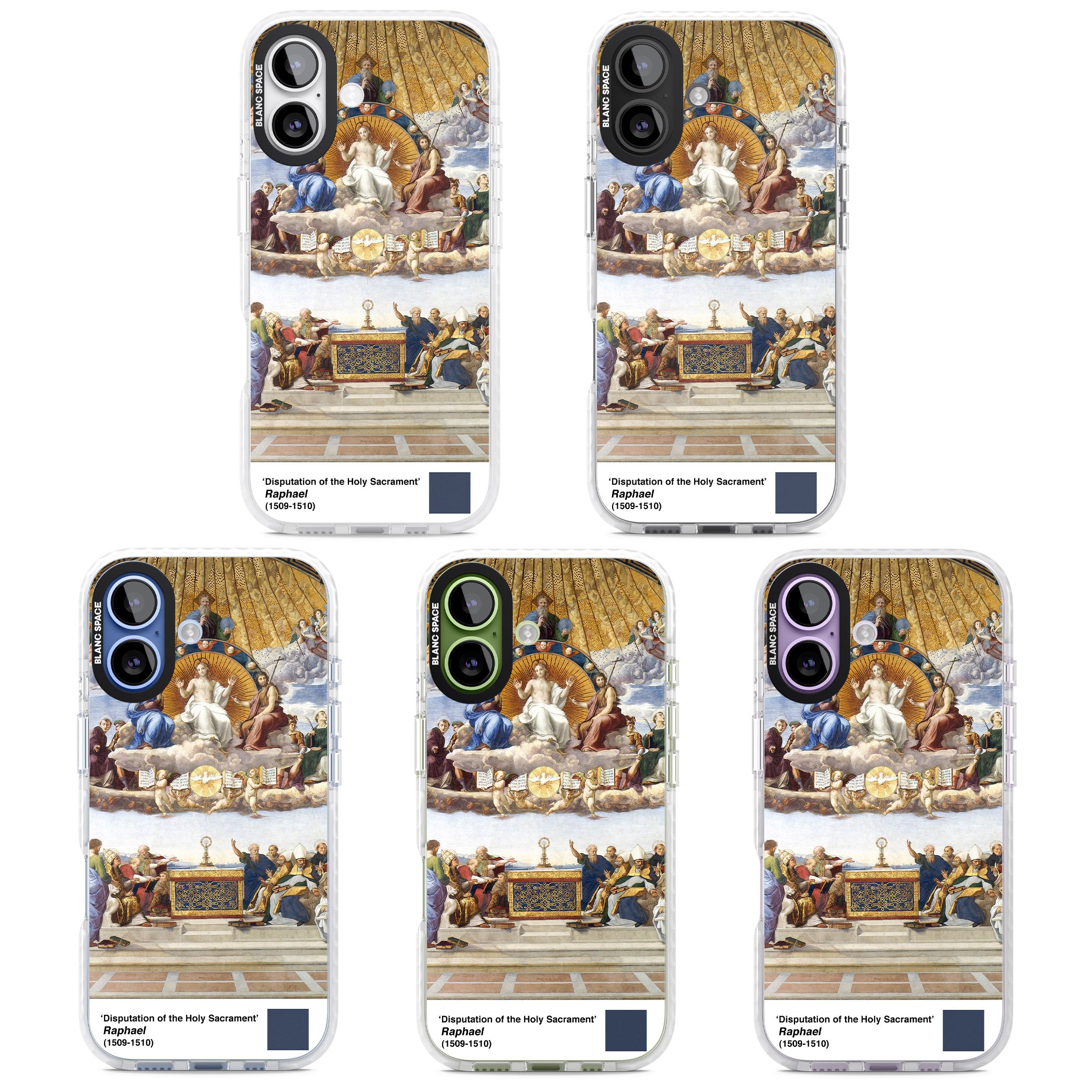 Disputation Of The Holy Sacrament iPhone 17 Impact Clear Phone Case APT Impact Protection