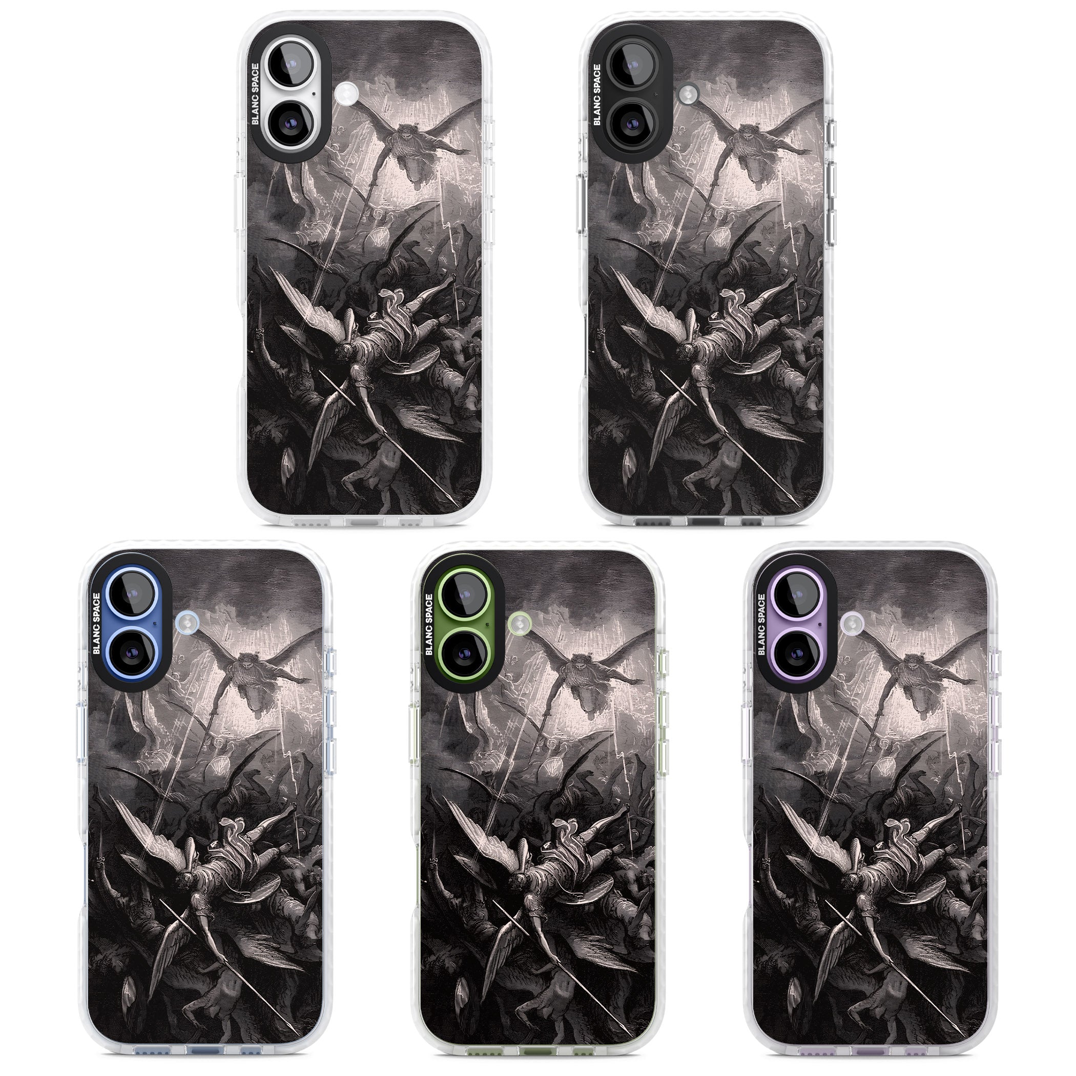 Paradise Lost iPhone 17 Impact Clear Phone Case APT Impact Protection