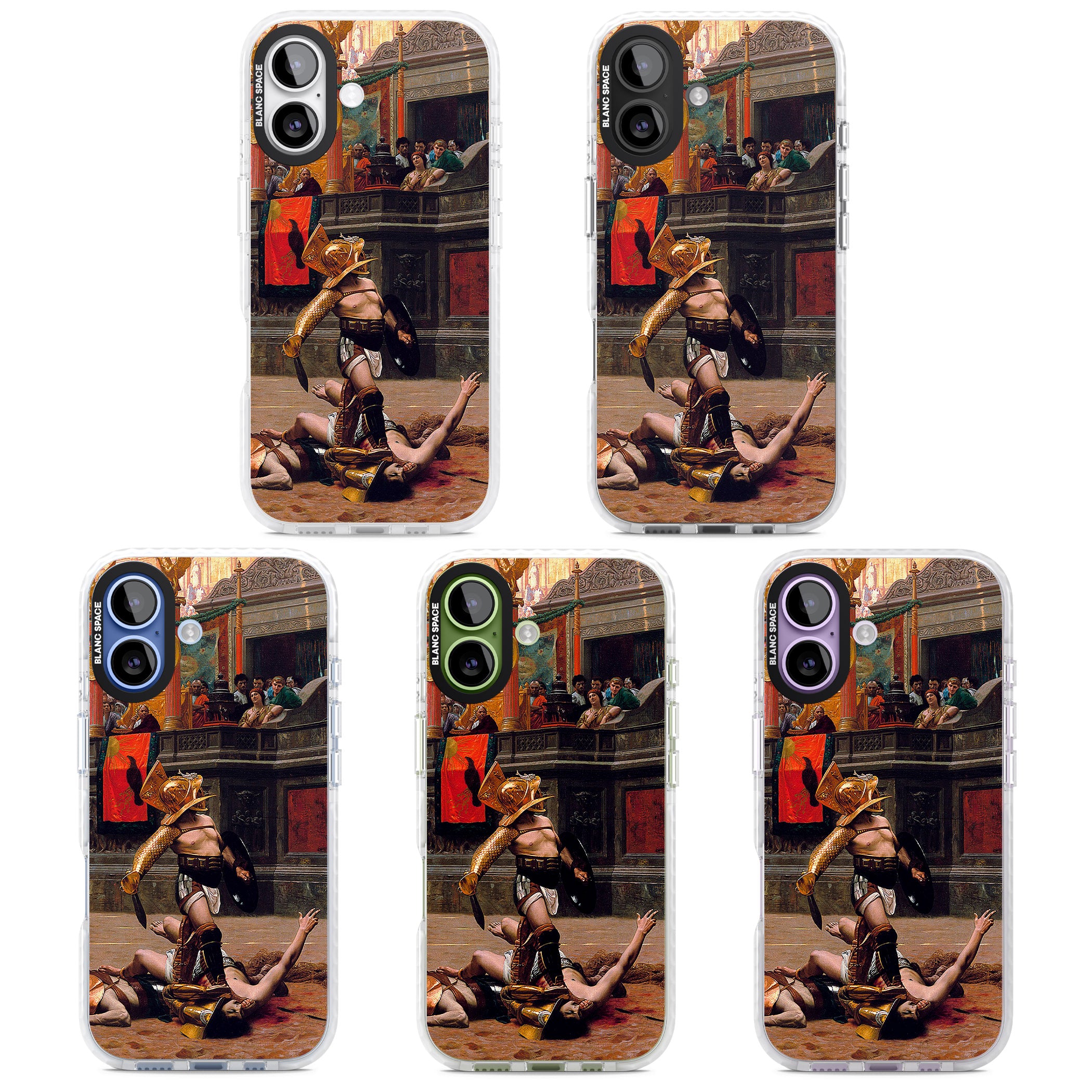 Pollice Verso iPhone 17 Impact Clear Phone Case APT Impact Protection