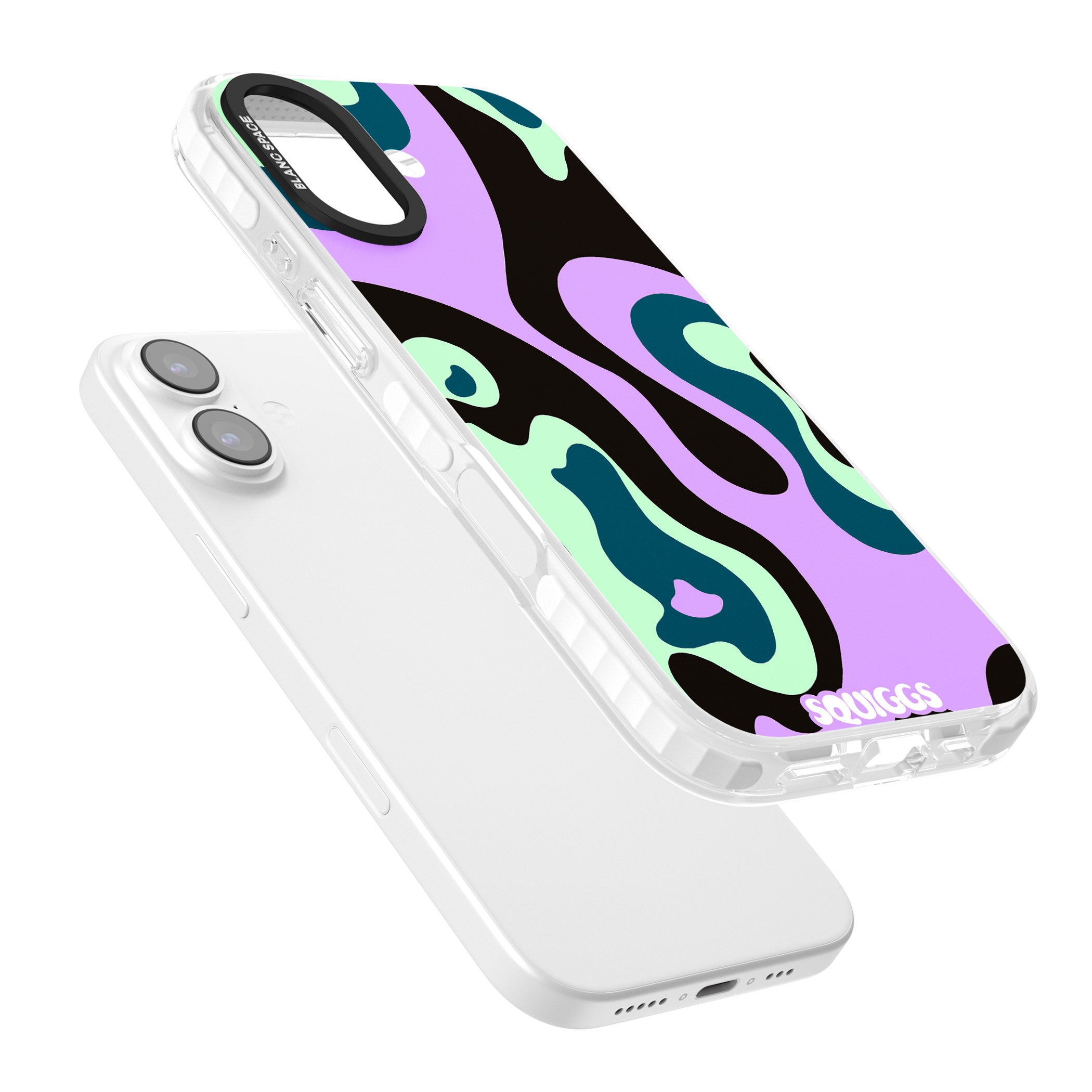 Purple River iPhone 17 Impact Clear Phone Case Colours