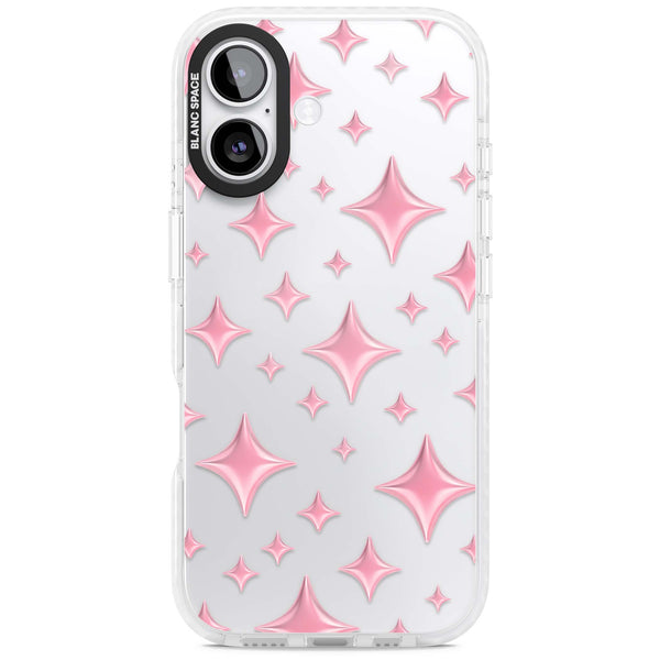 Pink Puff Sparkle Pattern