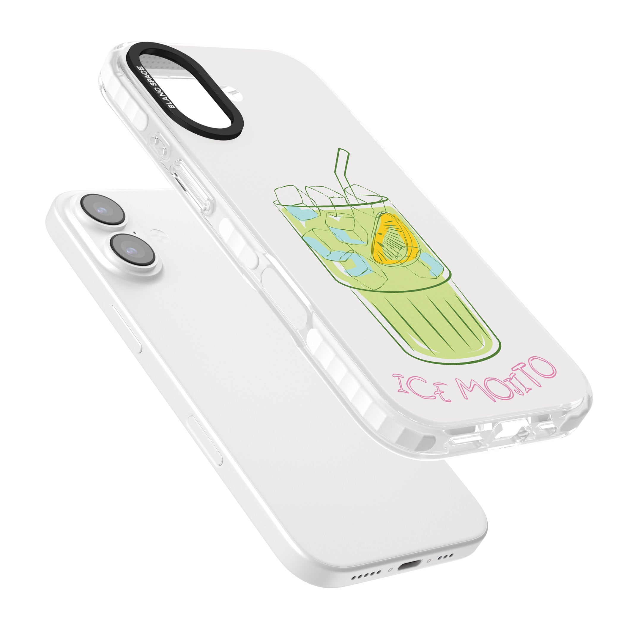 Ice Mojito iPhone 17 Impact Clear Phone Case Colours