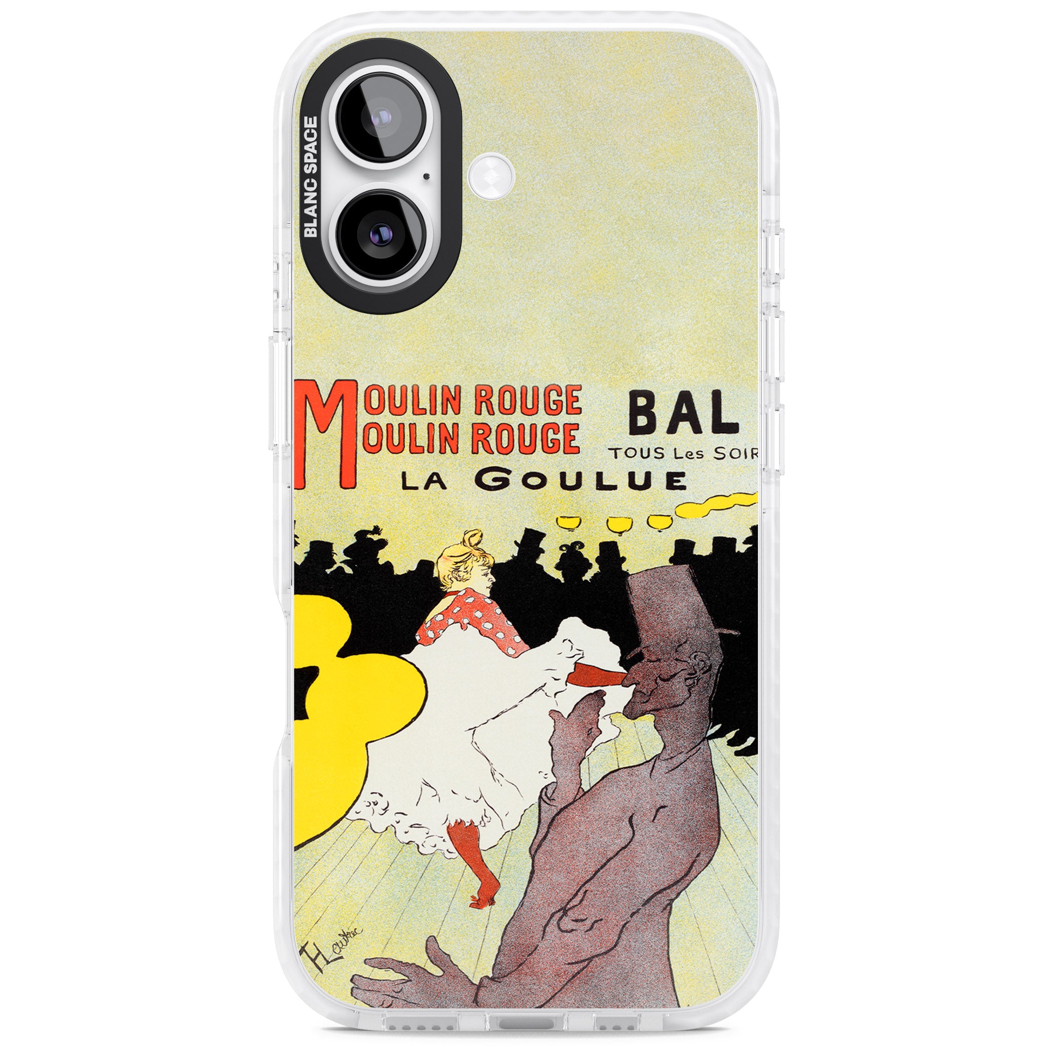 Moulin Rouge Poster iPhone 17 Impact Clear Phone Case