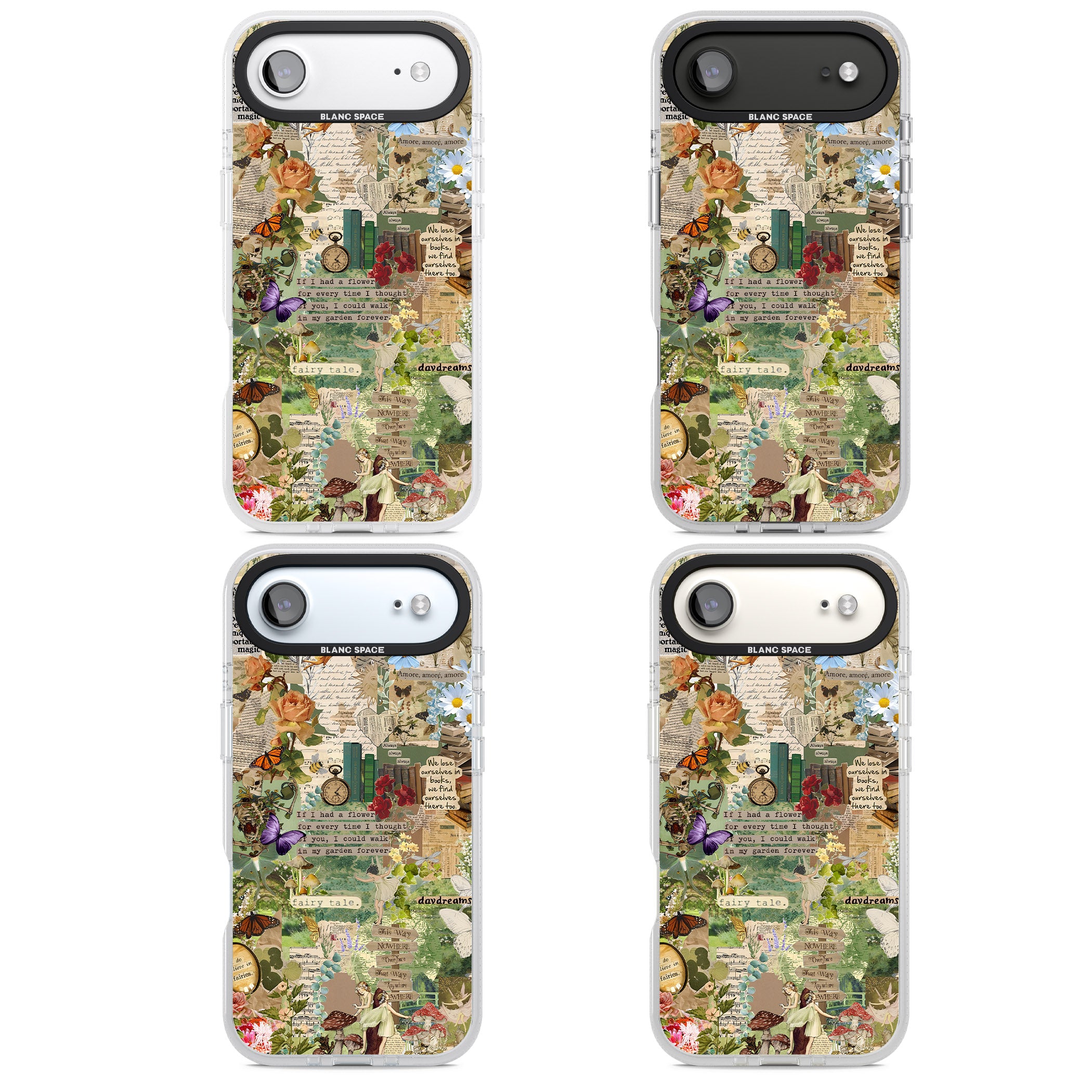 Enchanted Collage iPhone 17 Air Impact Air Clear Phone Case APT Impact Protection