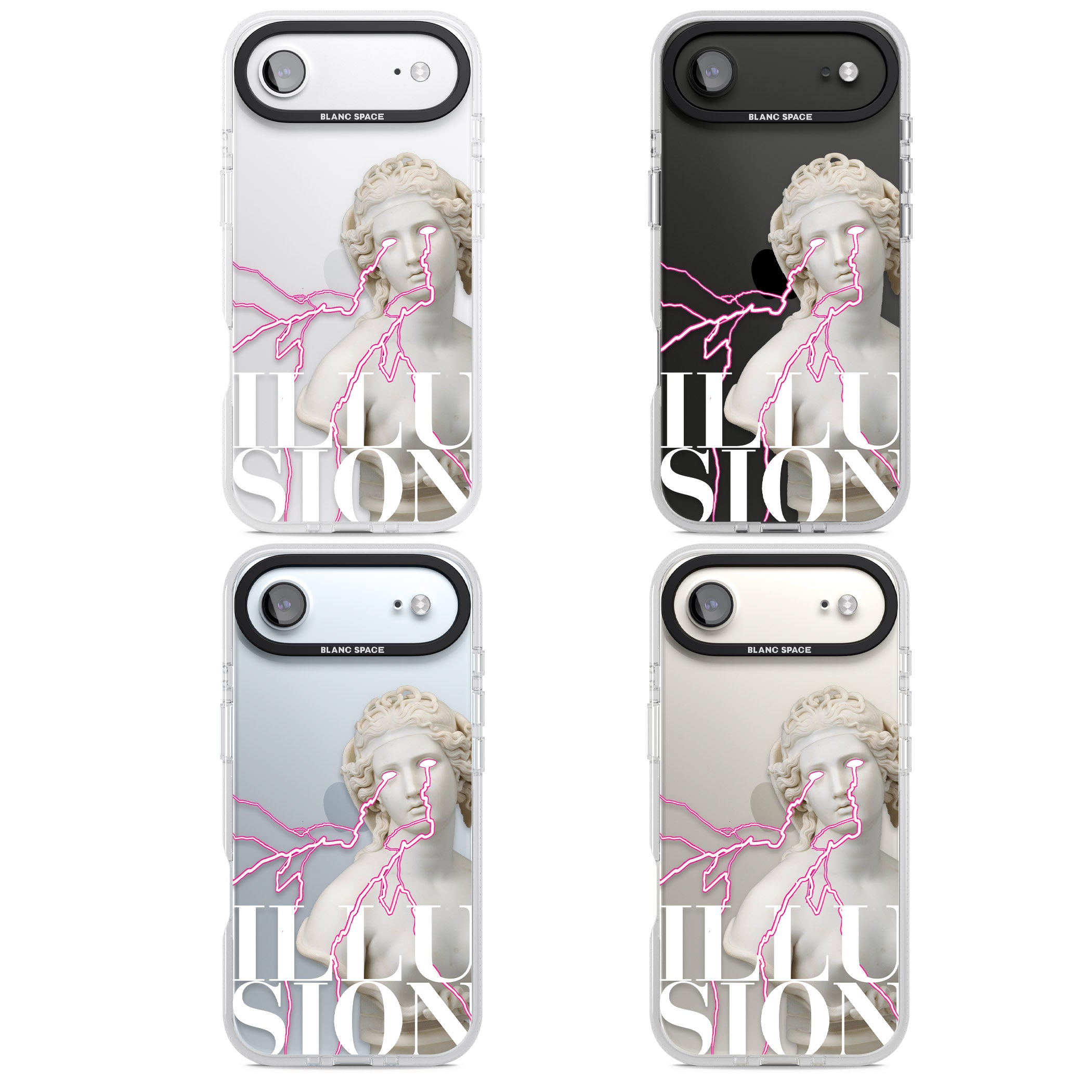 Illusion iPhone 17 Air Impact Air Clear Phone Case APT Impact Protection