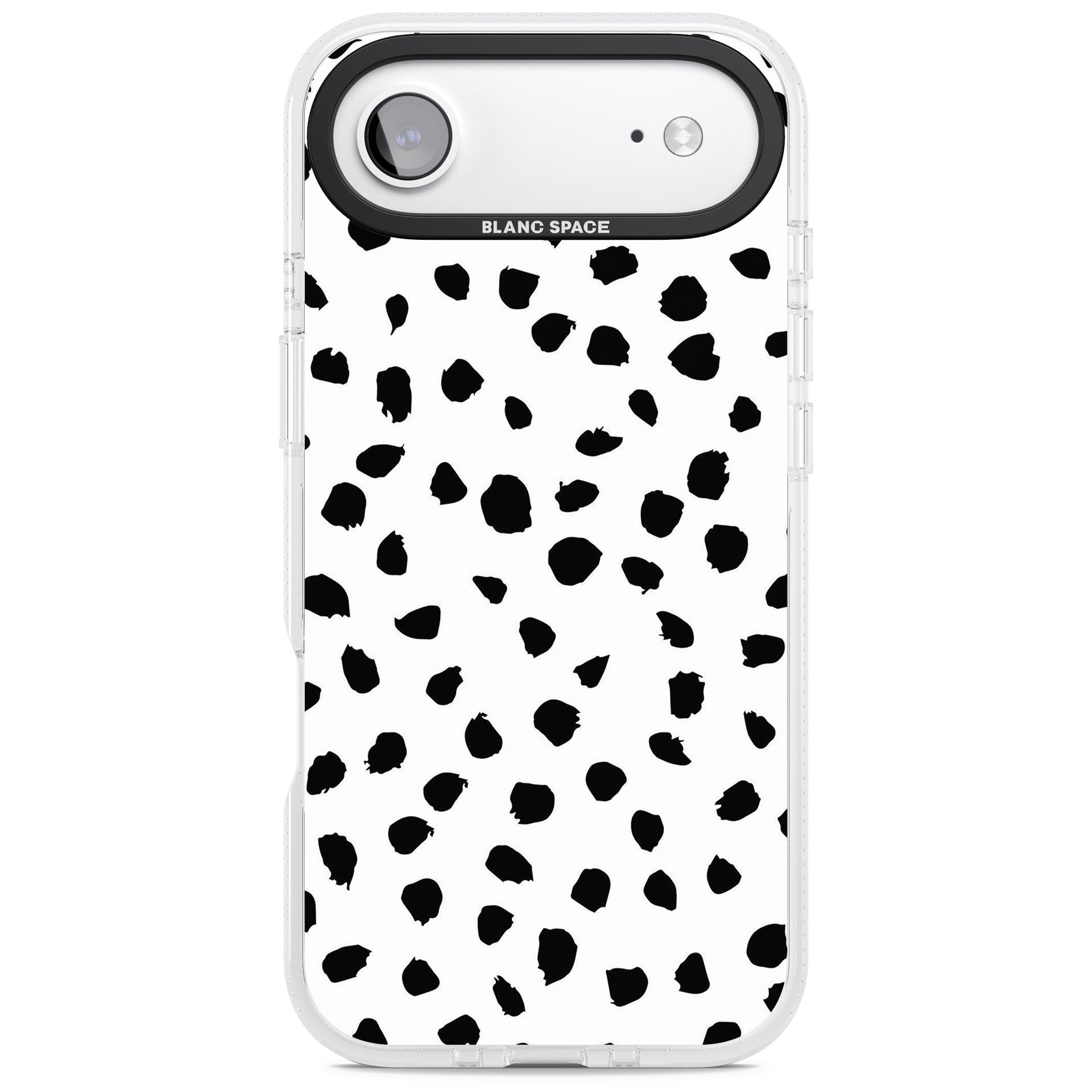 White Dalmatian Print iPhone 17 Air Impact Air Clear Phone Case
