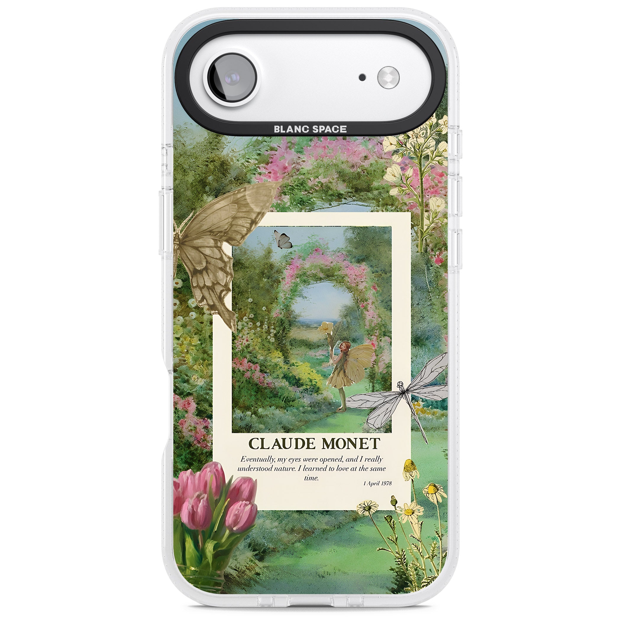 Monet Fairy Garden iPhone 17 Air Impact Air Clear Phone Case