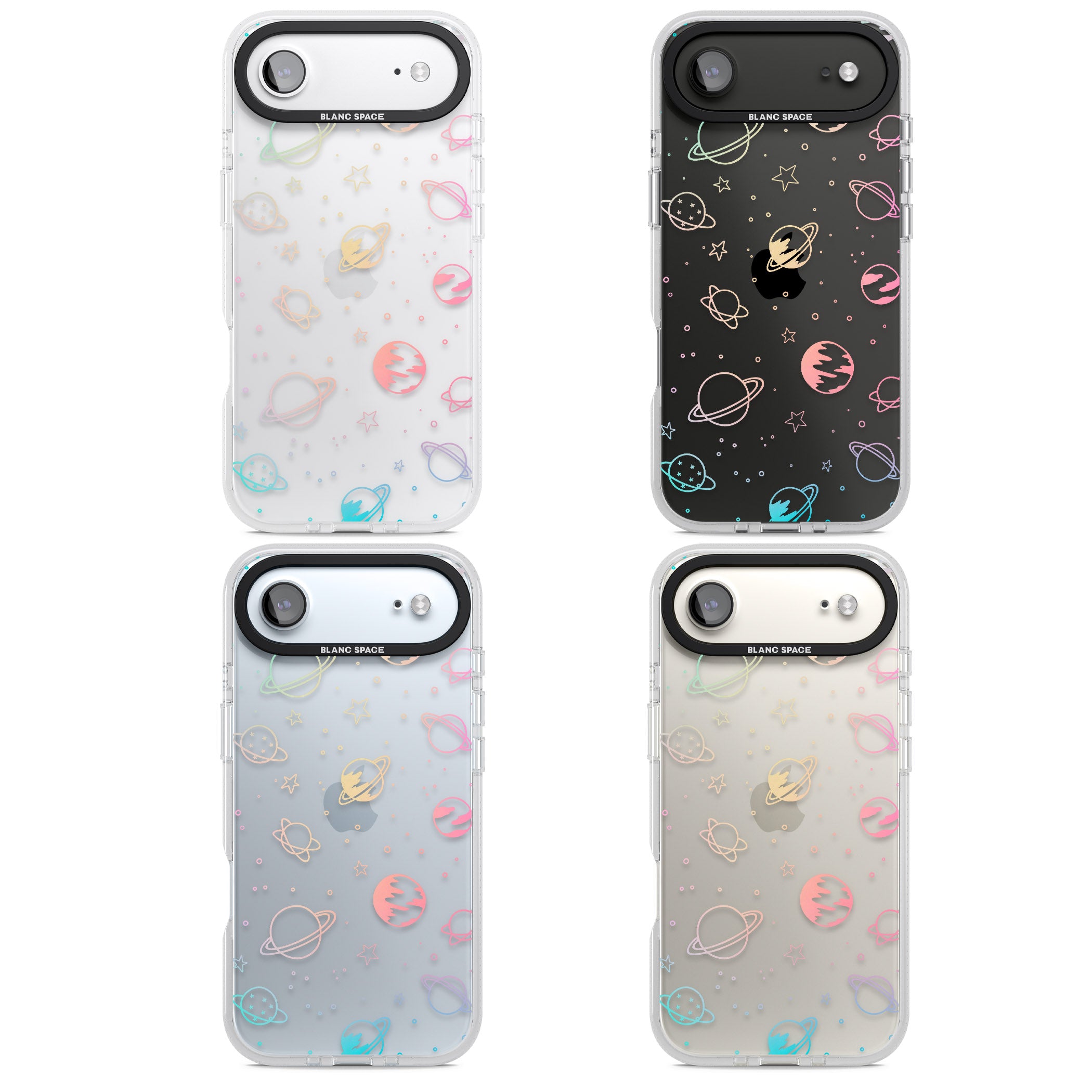 Pastel Space Universe iPhone 17 Air Impact Air Clear Phone Case APT Impact Protection