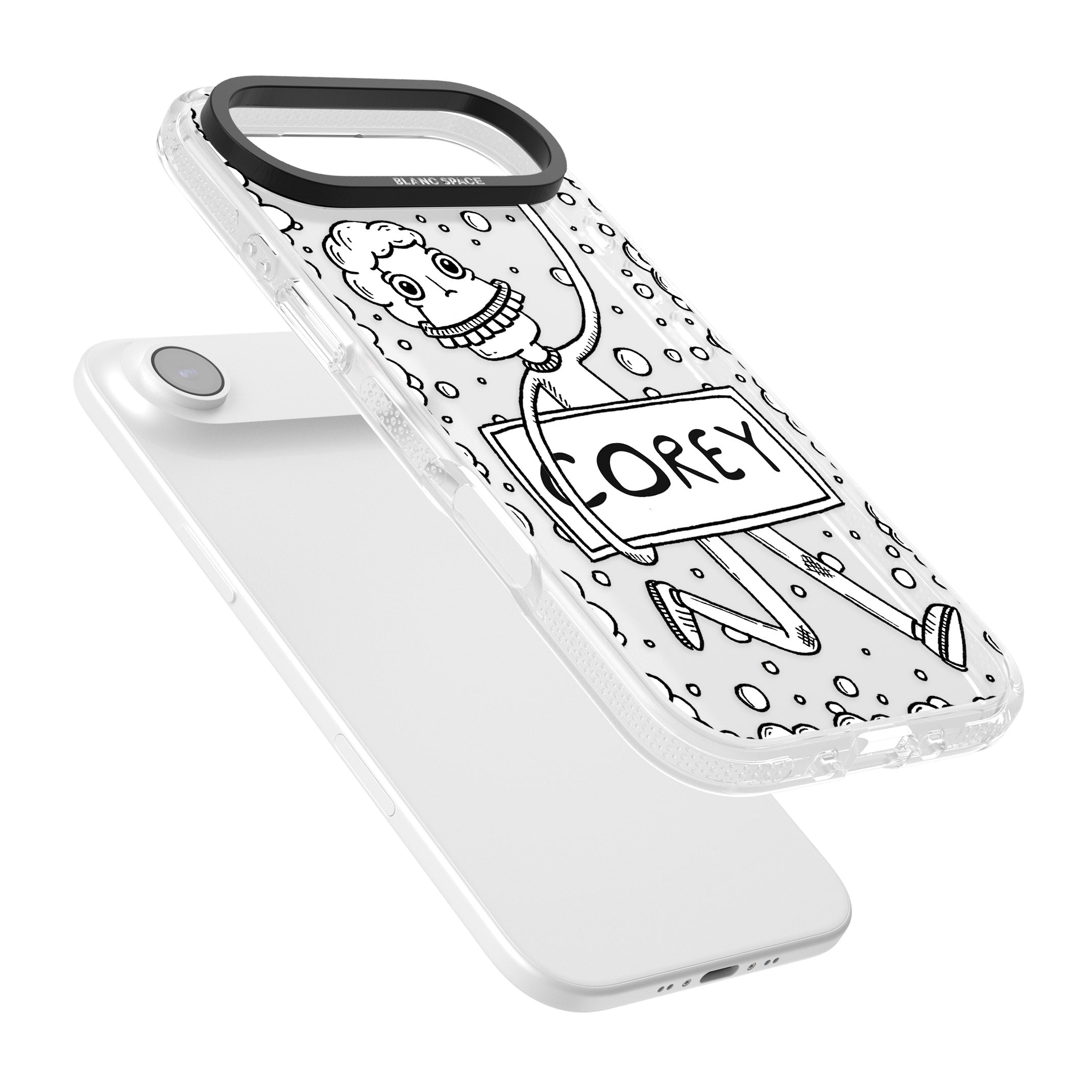 Personalised Banner Boy iPhone 17 Air Impact Air Clear Phone Case Colours
