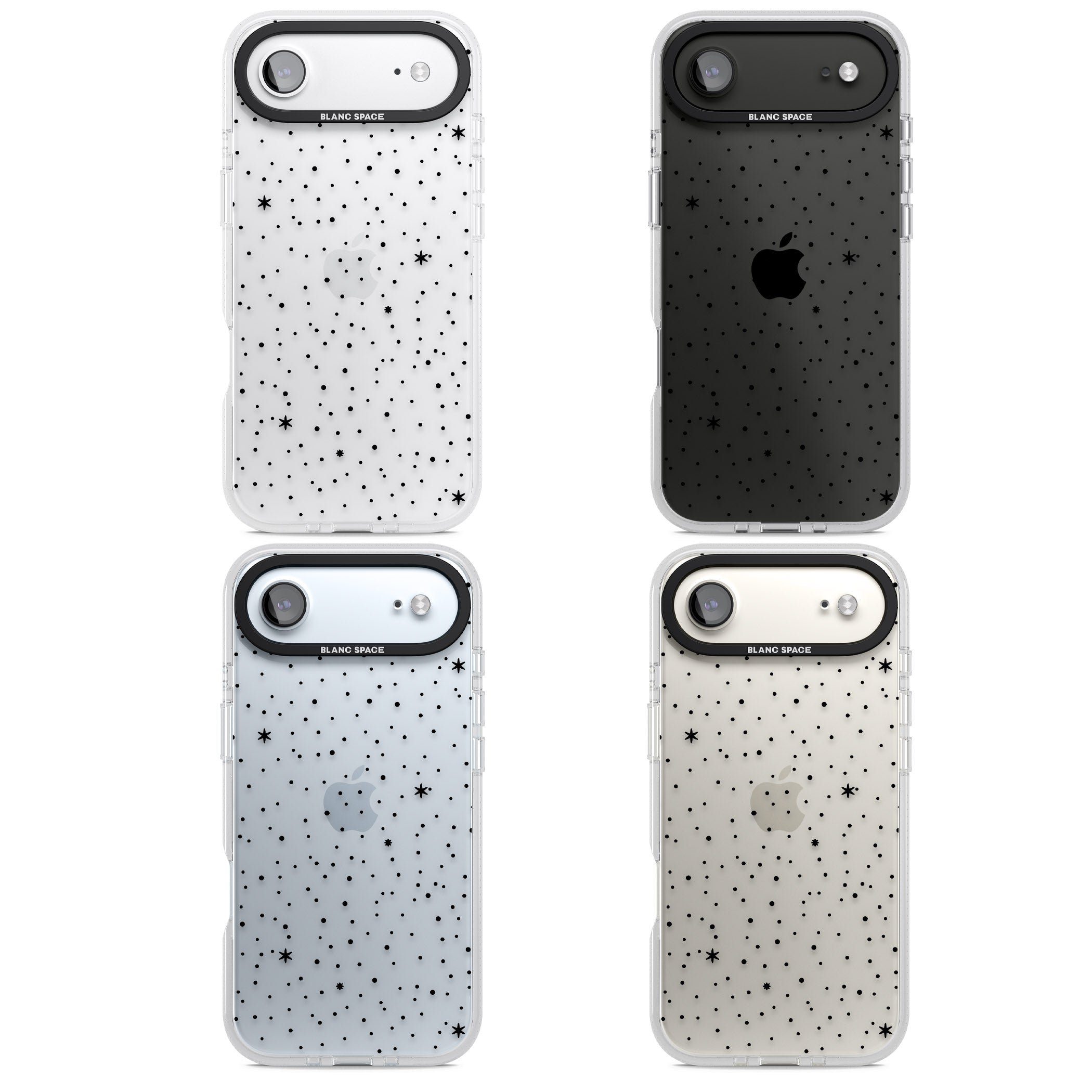Celestial Starry Sky (Black) iPhone 17 Air Impact Air Clear Phone Case APT Impact Protection
