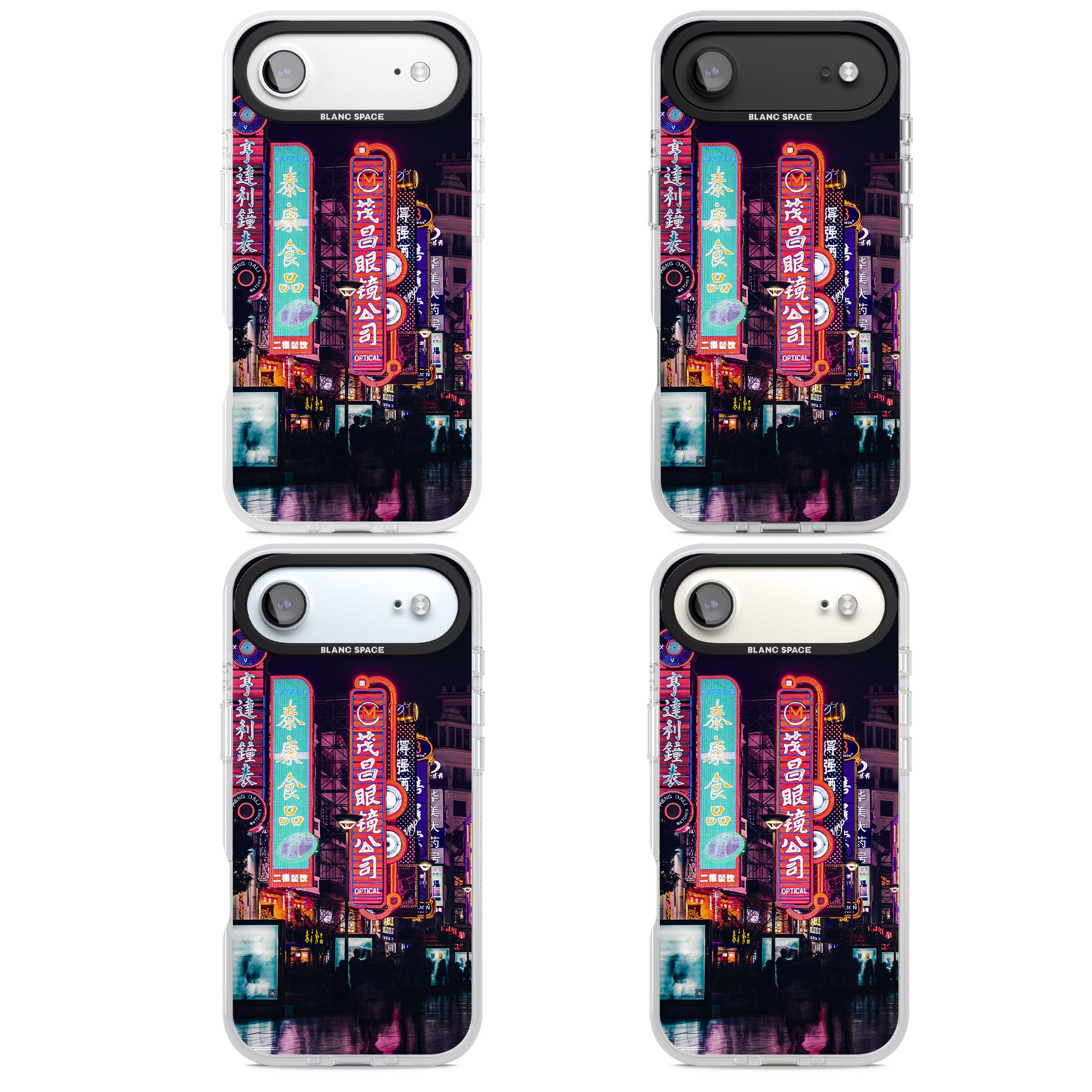 Neon Streets iPhone 17 Air Impact Air Clear Phone Case APT Impact Protection