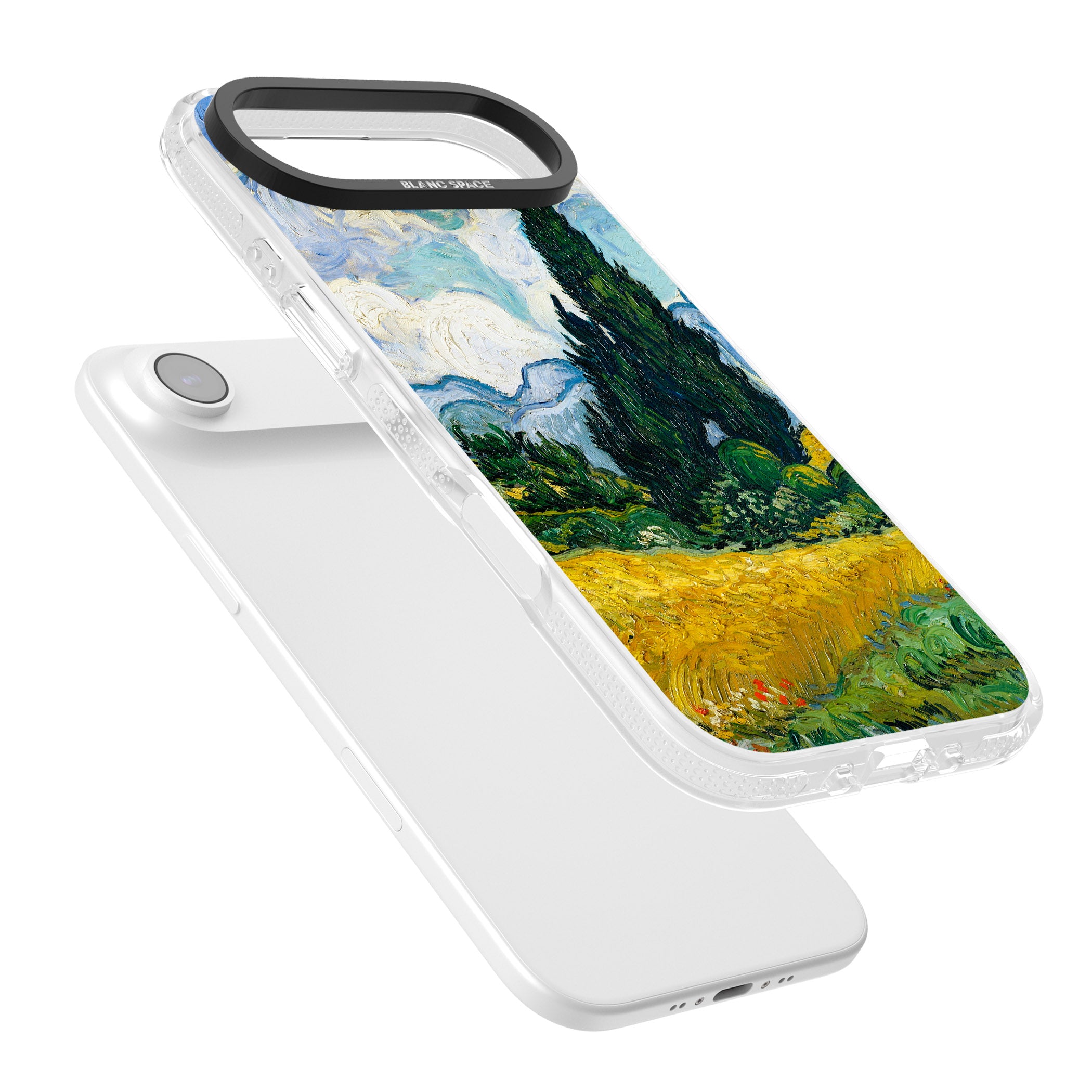 Wheat Field With Cypresses By Vincent Van Gogh iPhone 17 Air Impact Air Clear Phone Case Colours