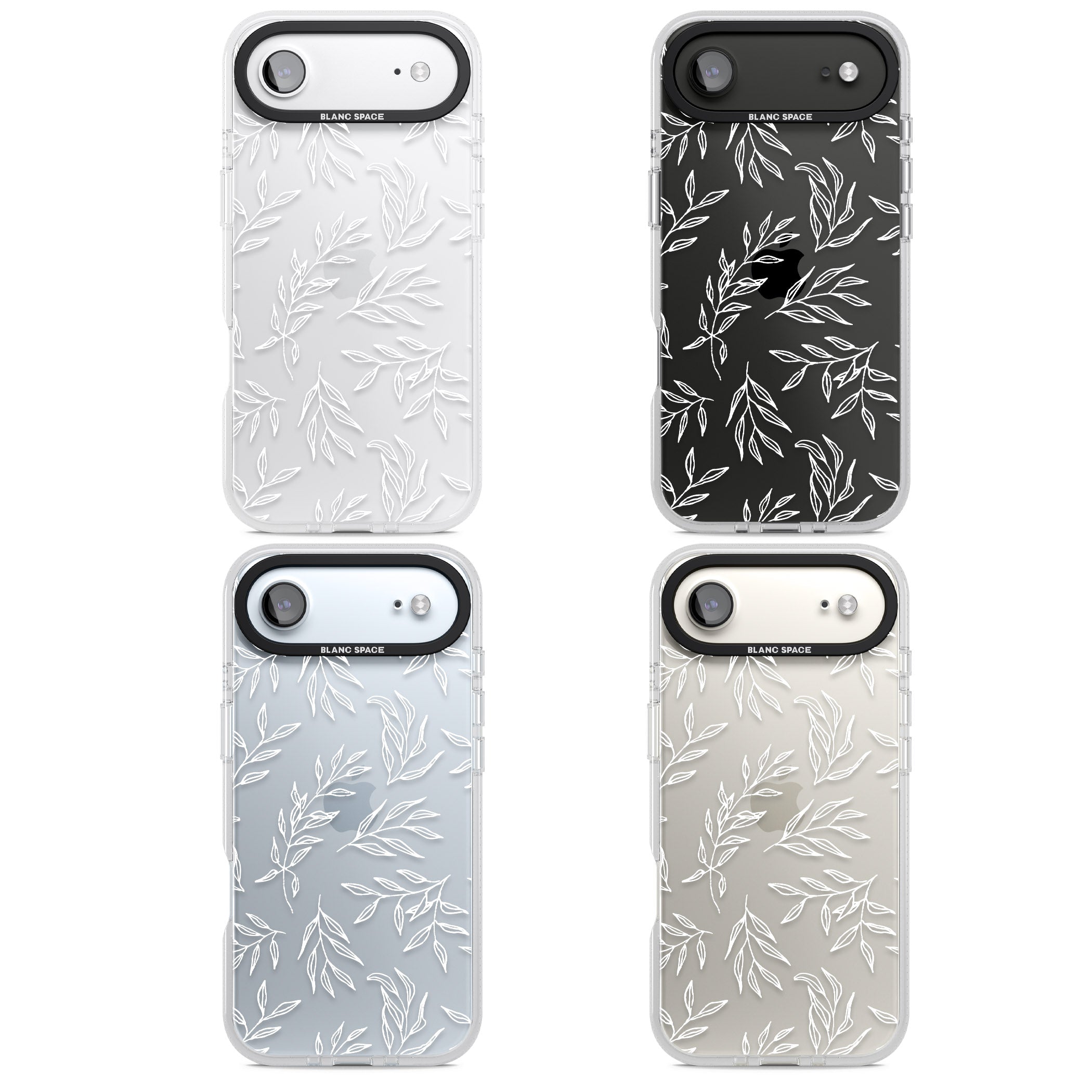 Leafy Botanical iPhone 17 Air Impact Air Clear Phone Case APT Impact Protection