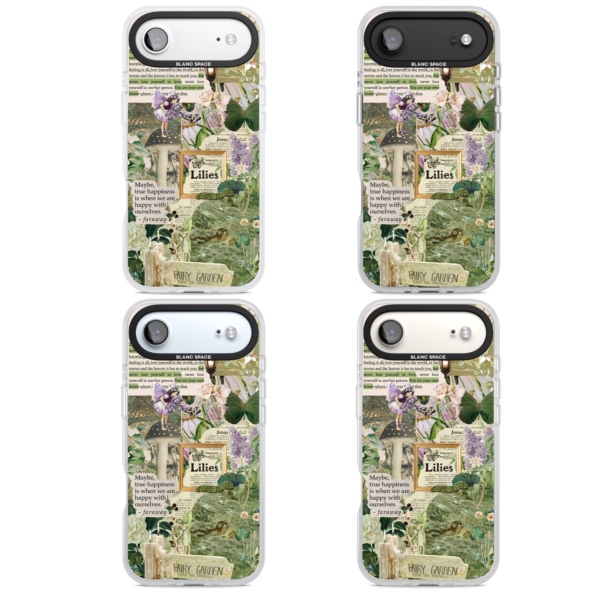 Fairy Garden iPhone 17 Air Impact Air Clear Phone Case APT Impact Protection