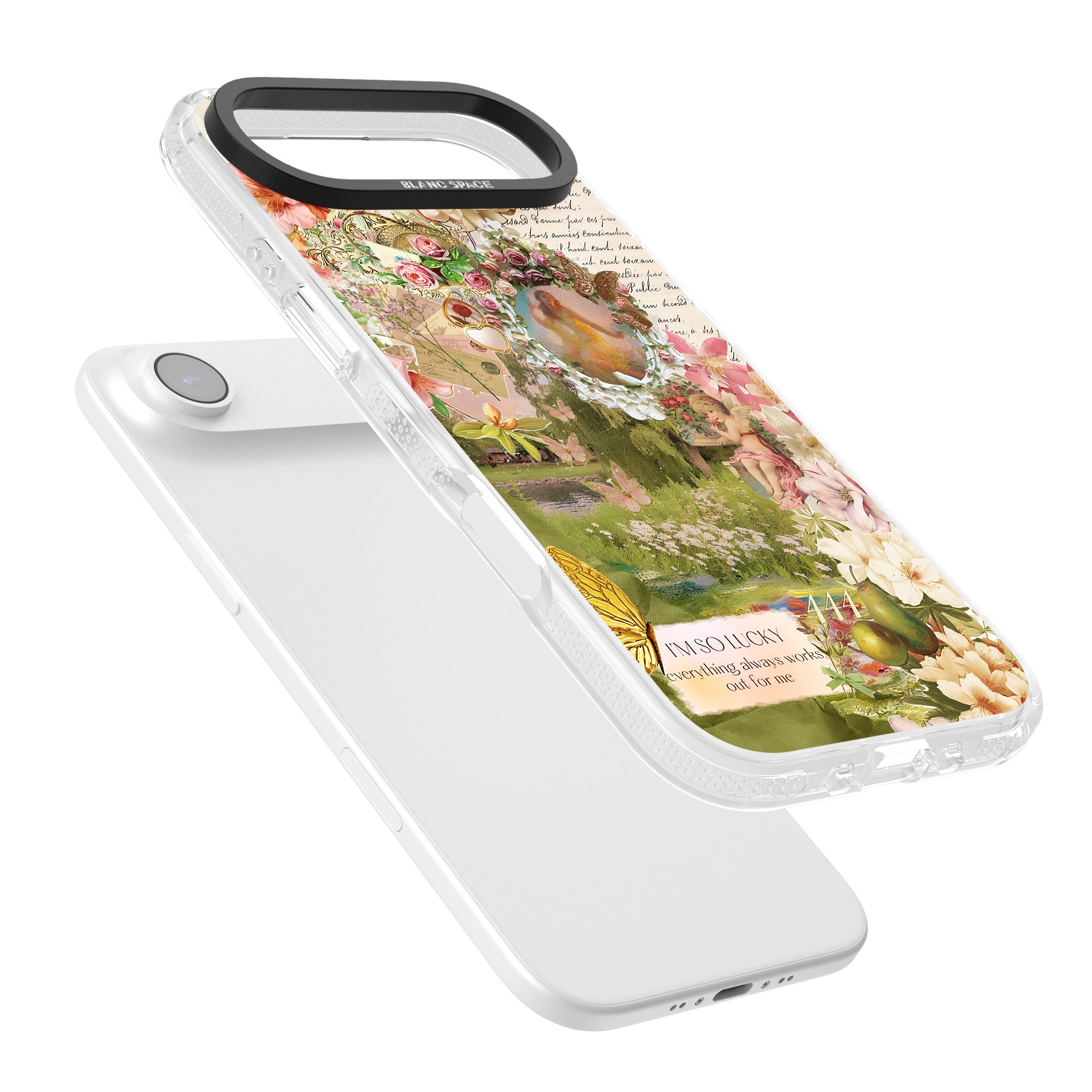 Nature in Pink iPhone 17 Air Impact Air Clear Phone Case Colours