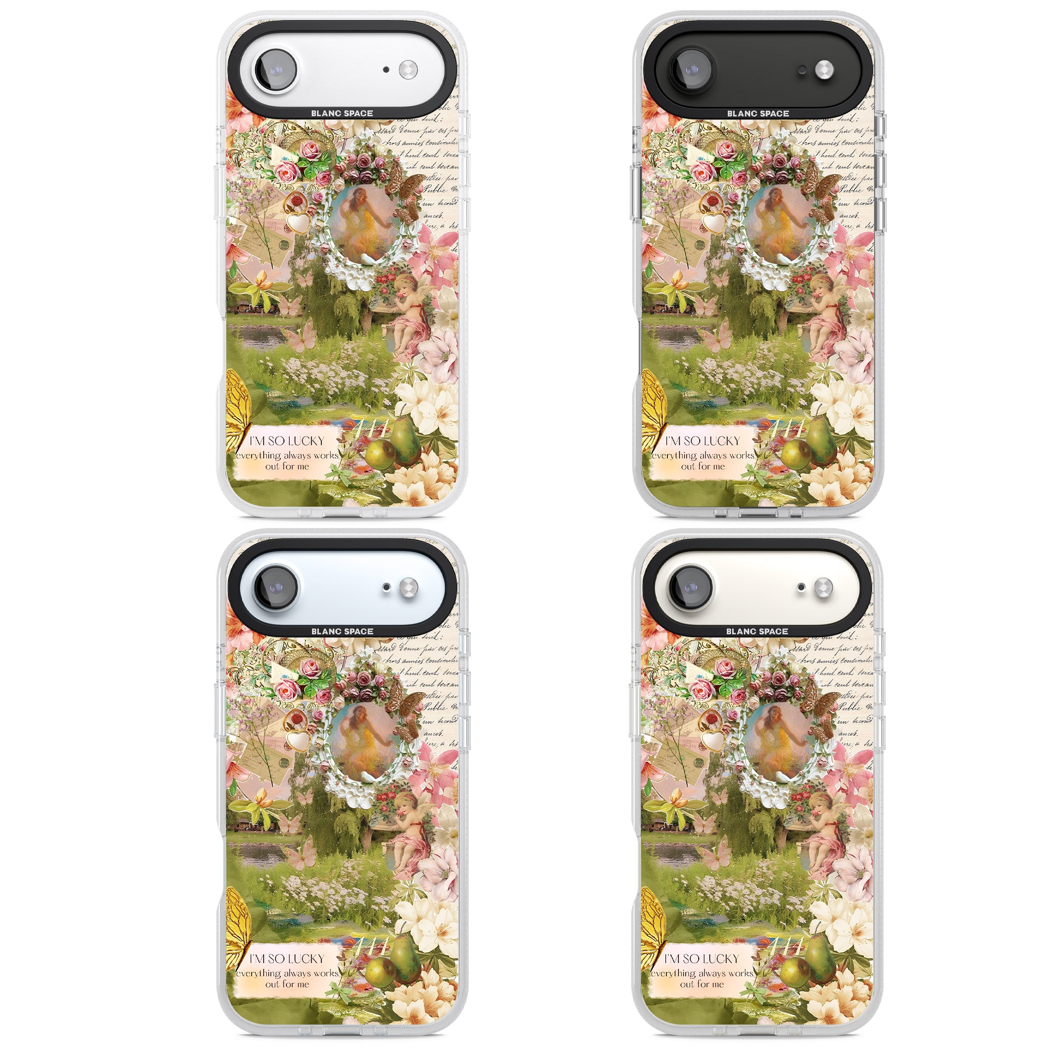 Nature in Pink iPhone 17 Air Impact Air Clear Phone Case APT Impact Protection