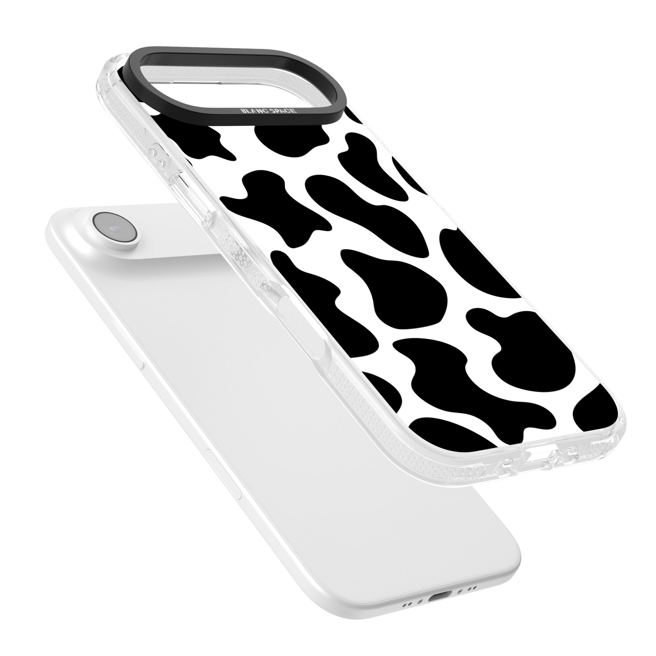 Cow Print iPhone 17 Air Impact Air Clear Phone Case Colours
