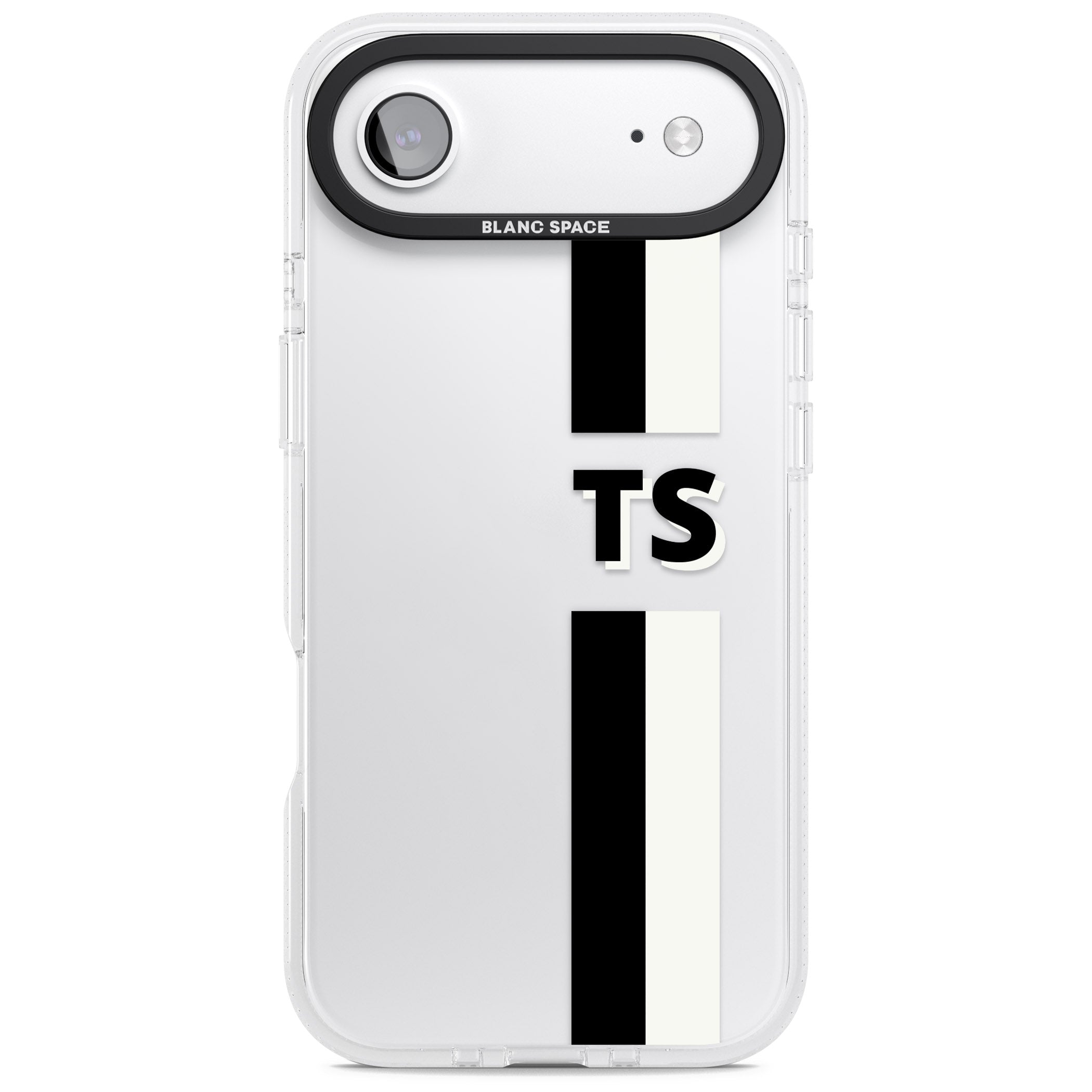 Personalised Black And White Stripe