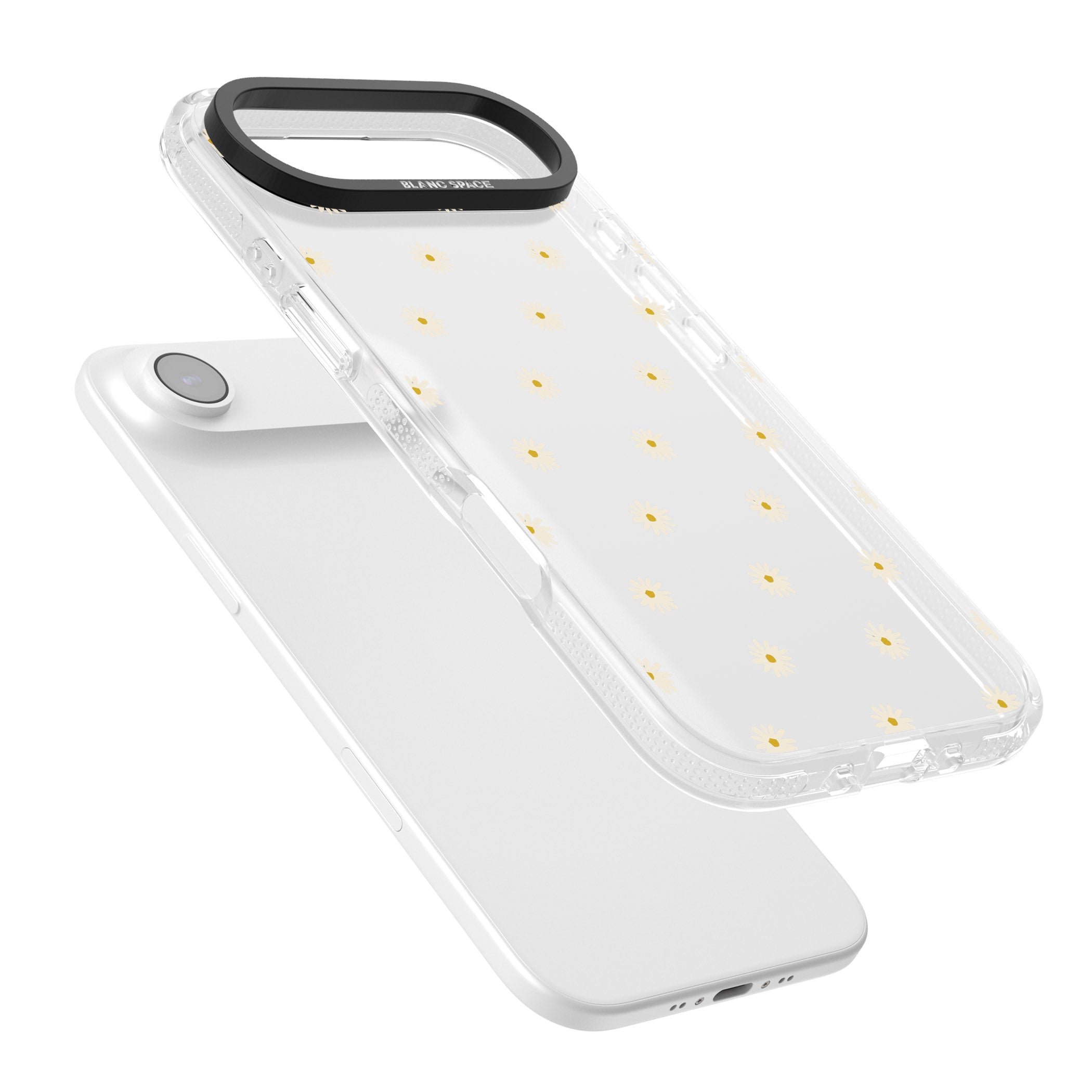 Daisy Pop Floral iPhone 17 Air Impact Air Clear Phone Case Colours