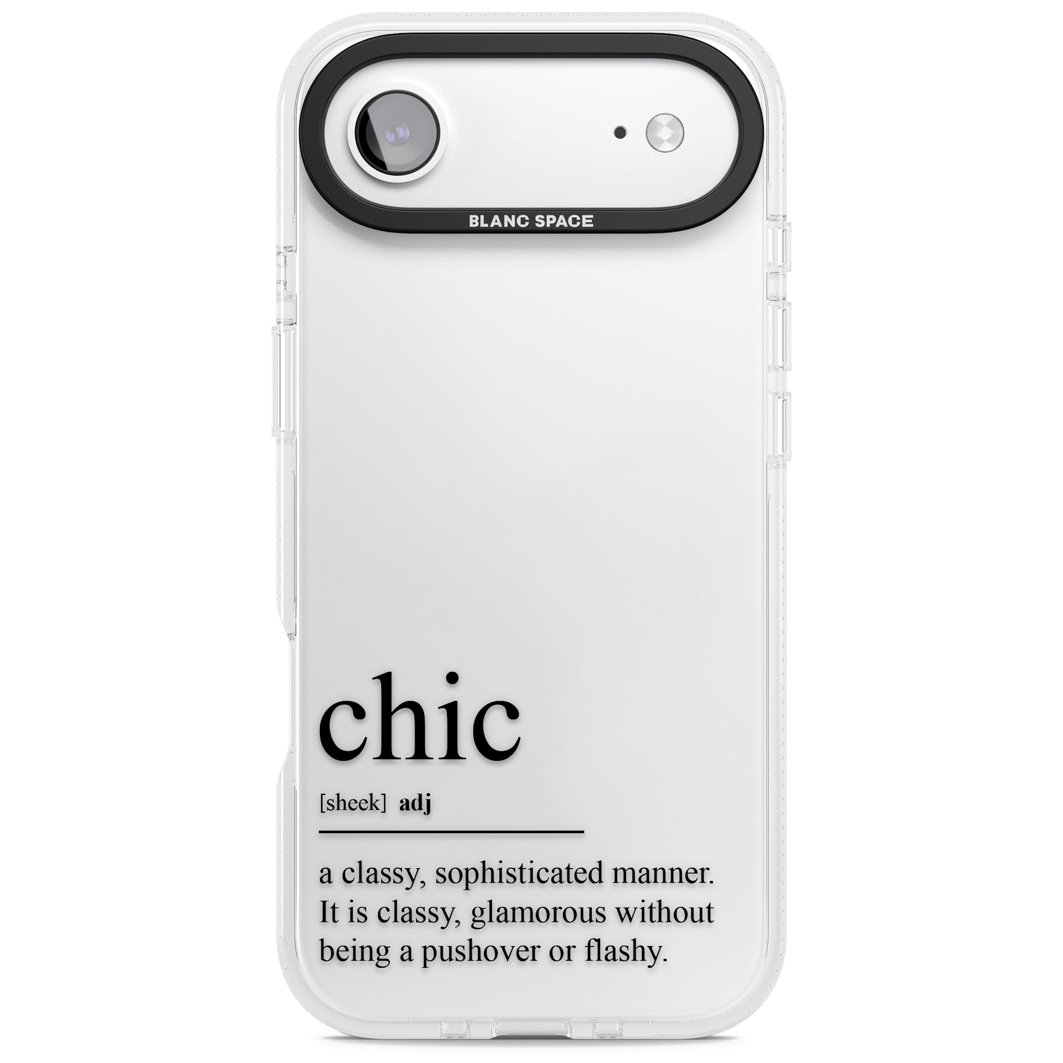 Chic iPhone 17 Air Impact Air Clear Phone Case
