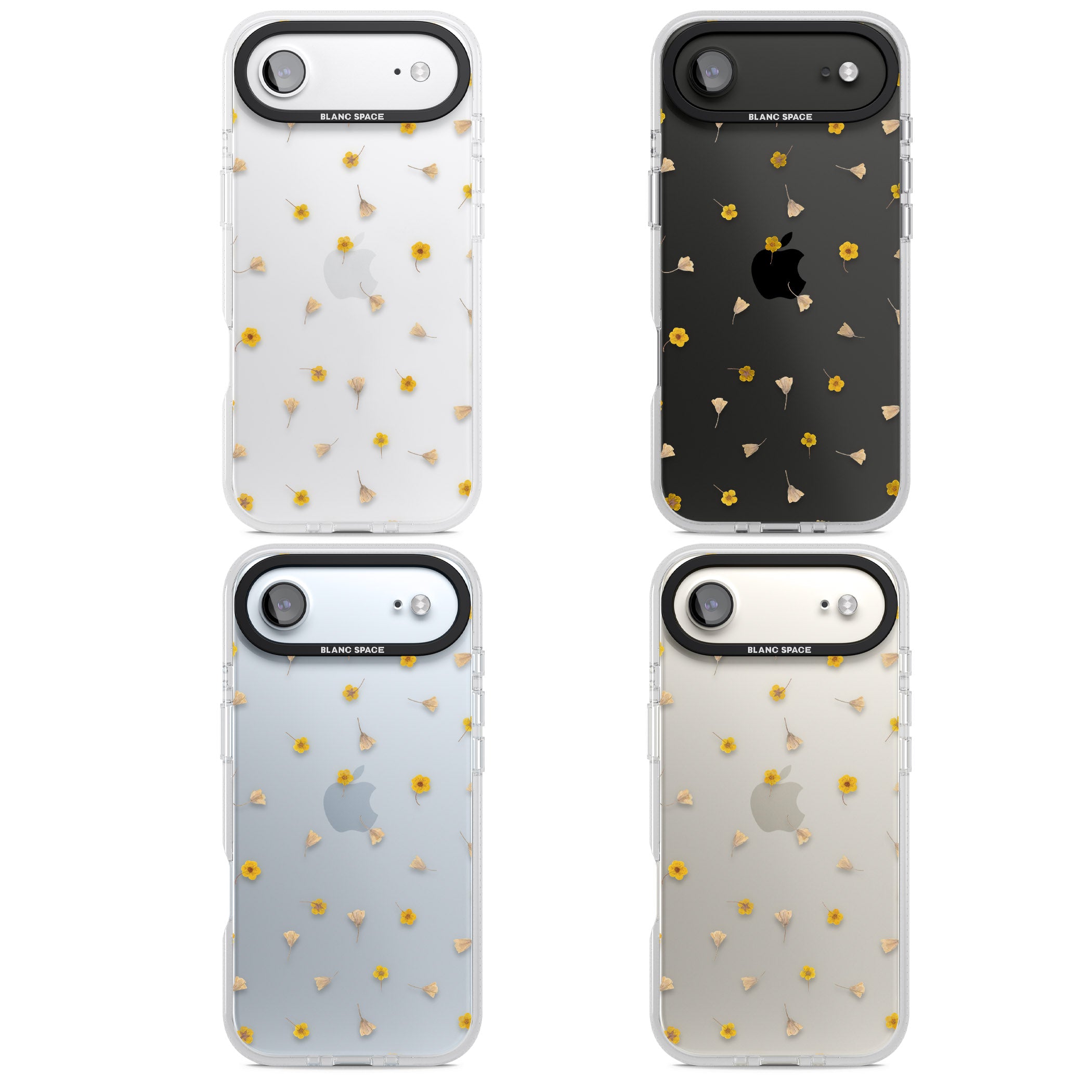 Tiny Yellow Flower iPhone 17 Air Impact Air Clear Phone Case APT Impact Protection