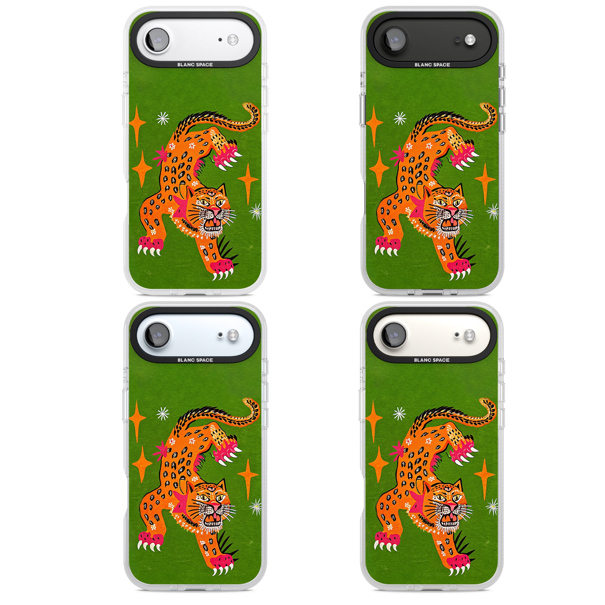 Fierce Jaguar iPhone 17 Air Impact Air Clear Phone Case APT Impact Protection