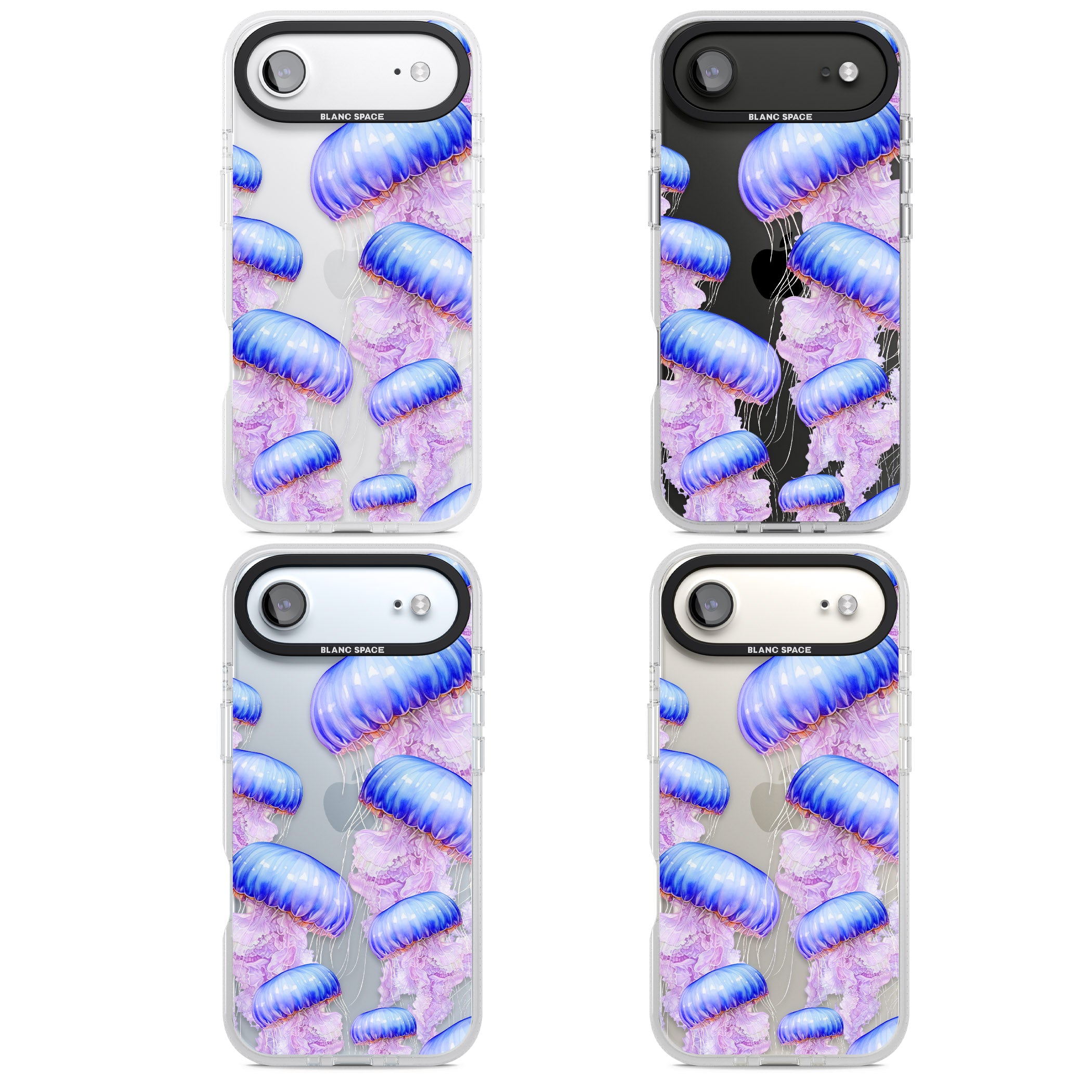 Jellyfish iPhone 17 Air Impact Air Clear Phone Case APT Impact Protection