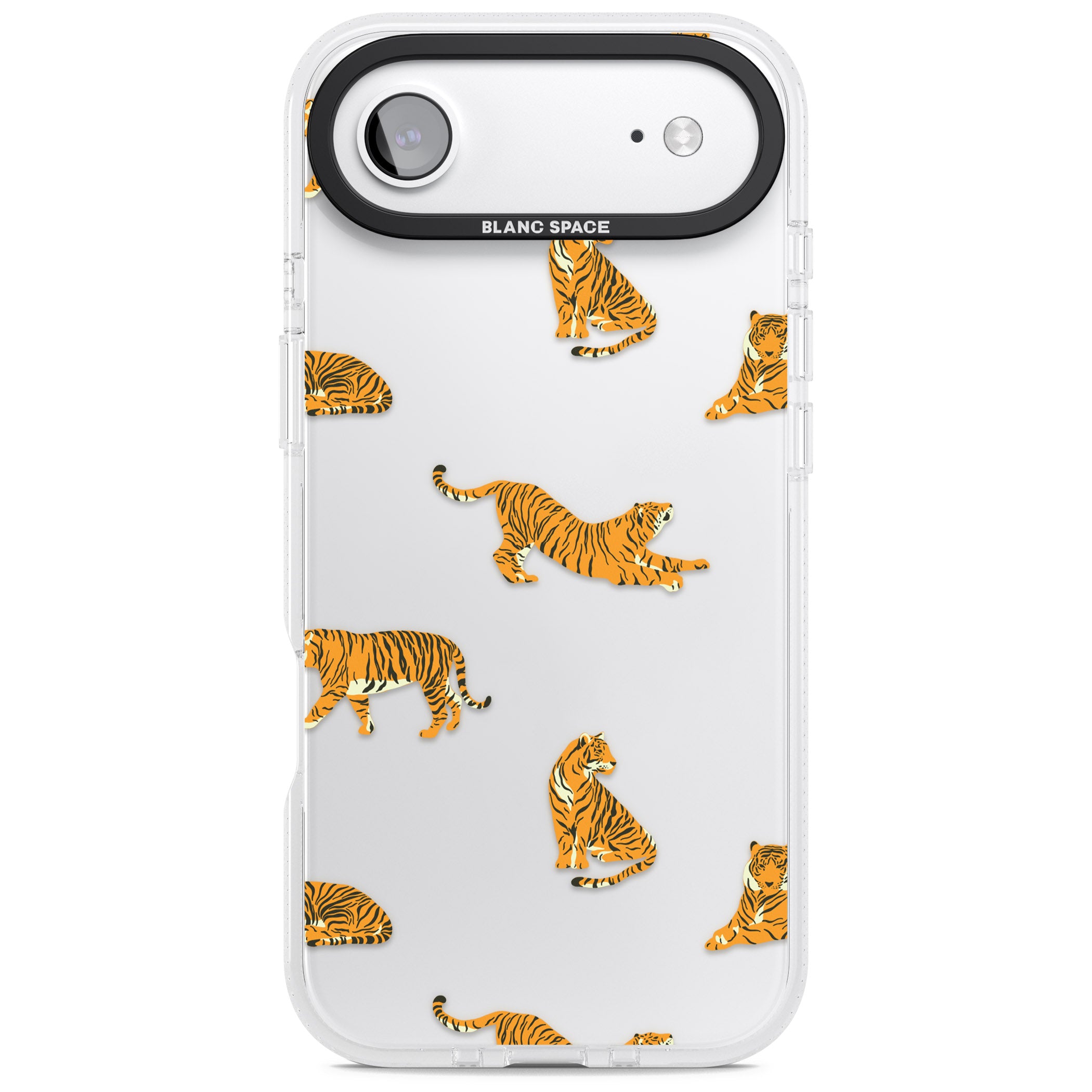 Clear Tiger Jungle iPhone 17 Air Impact Air Clear Phone Case