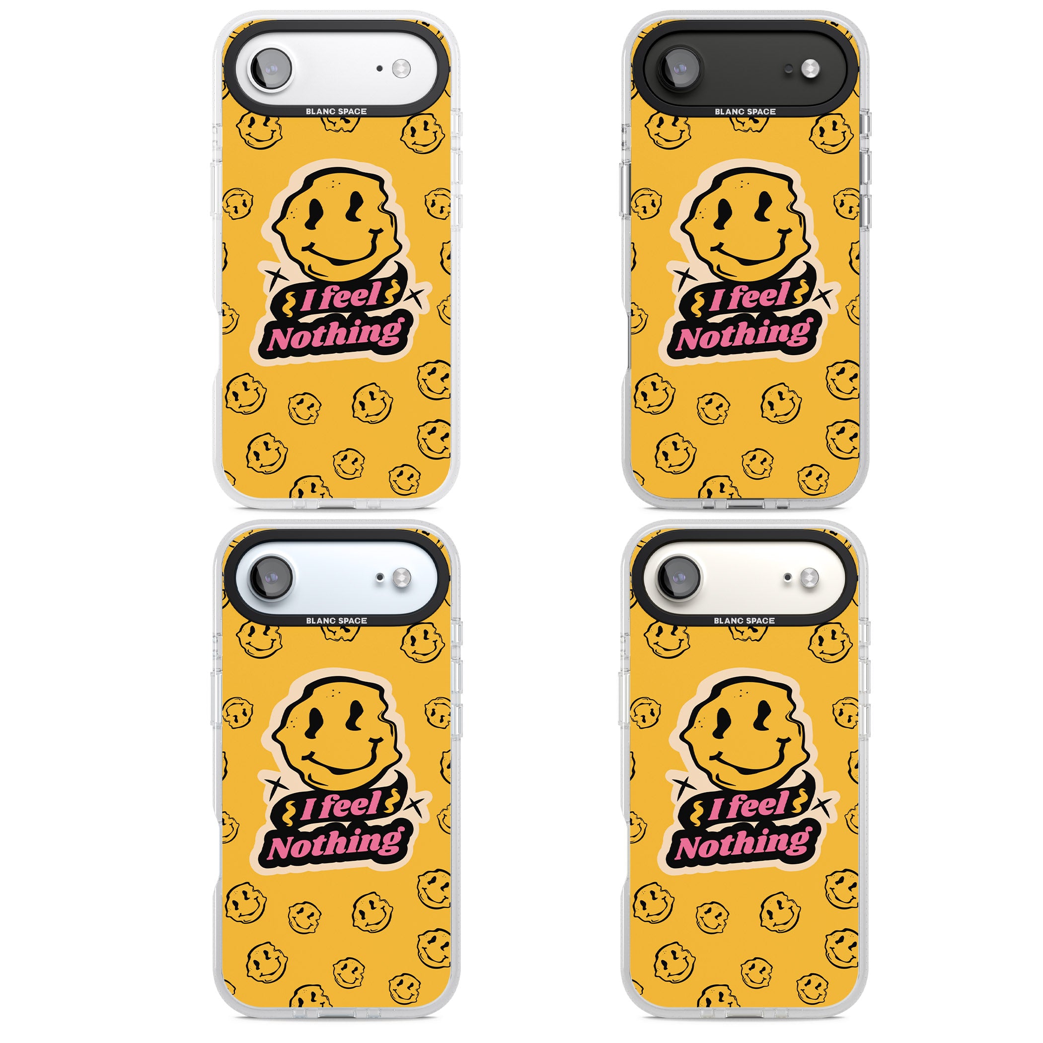 I Feel Nothing iPhone 17 Air Impact Air Clear Phone Case APT Impact Protection