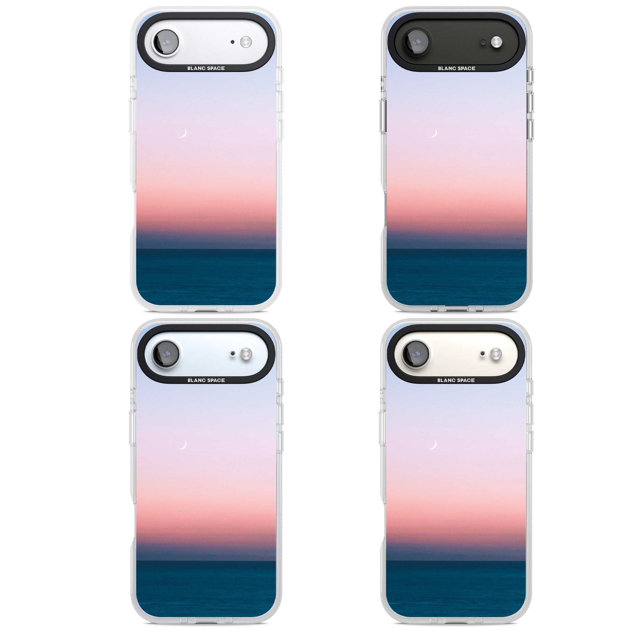 Pastel Ocean Sunset iPhone 17 Air Impact Air Clear Phone Case APT Impact Protection