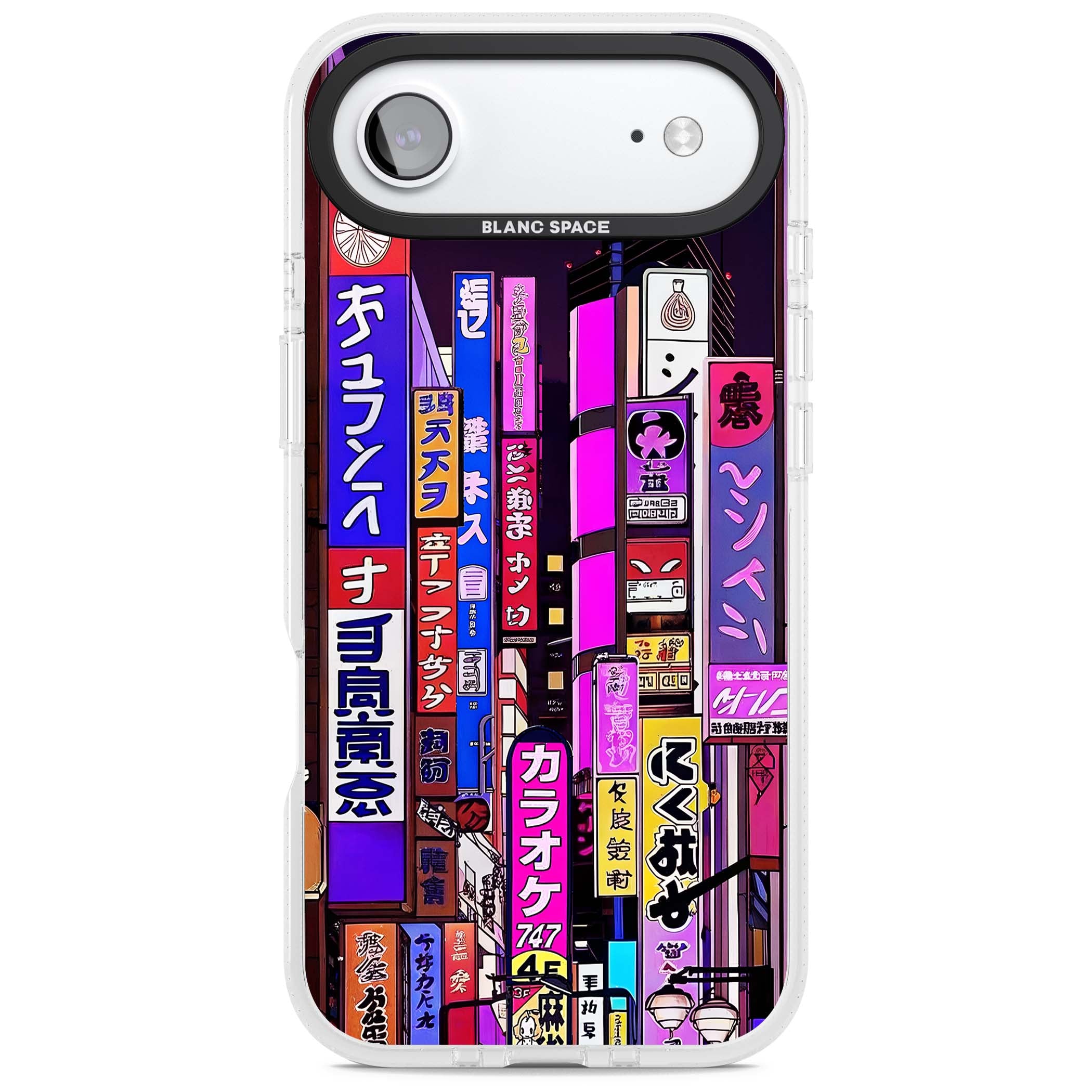 NEON NIGHT anime iPhone case | Clear Case Impact Air case for iPhone Air