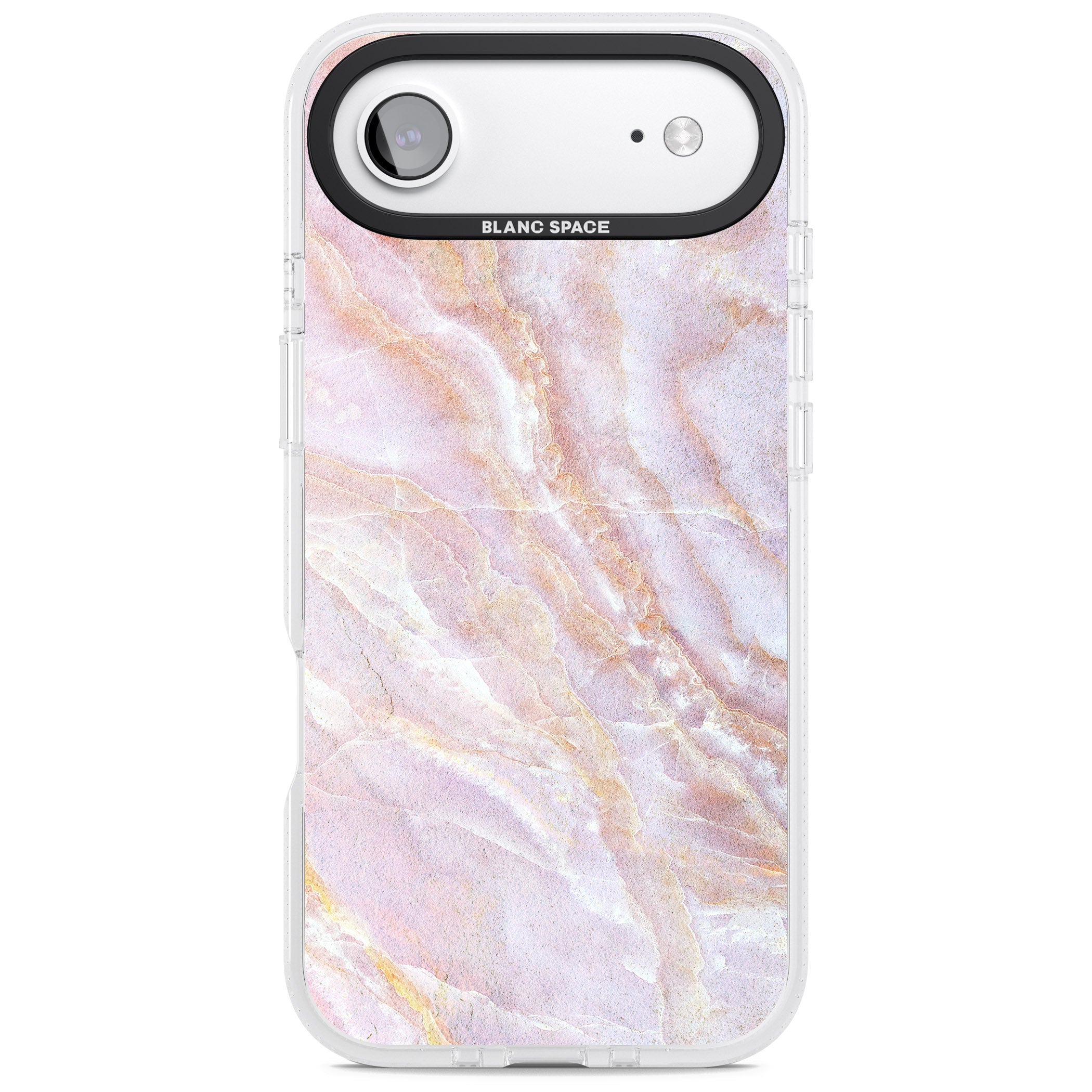 Soft Onyx Blush iPhone 17 Air Impact Air Clear Phone Case