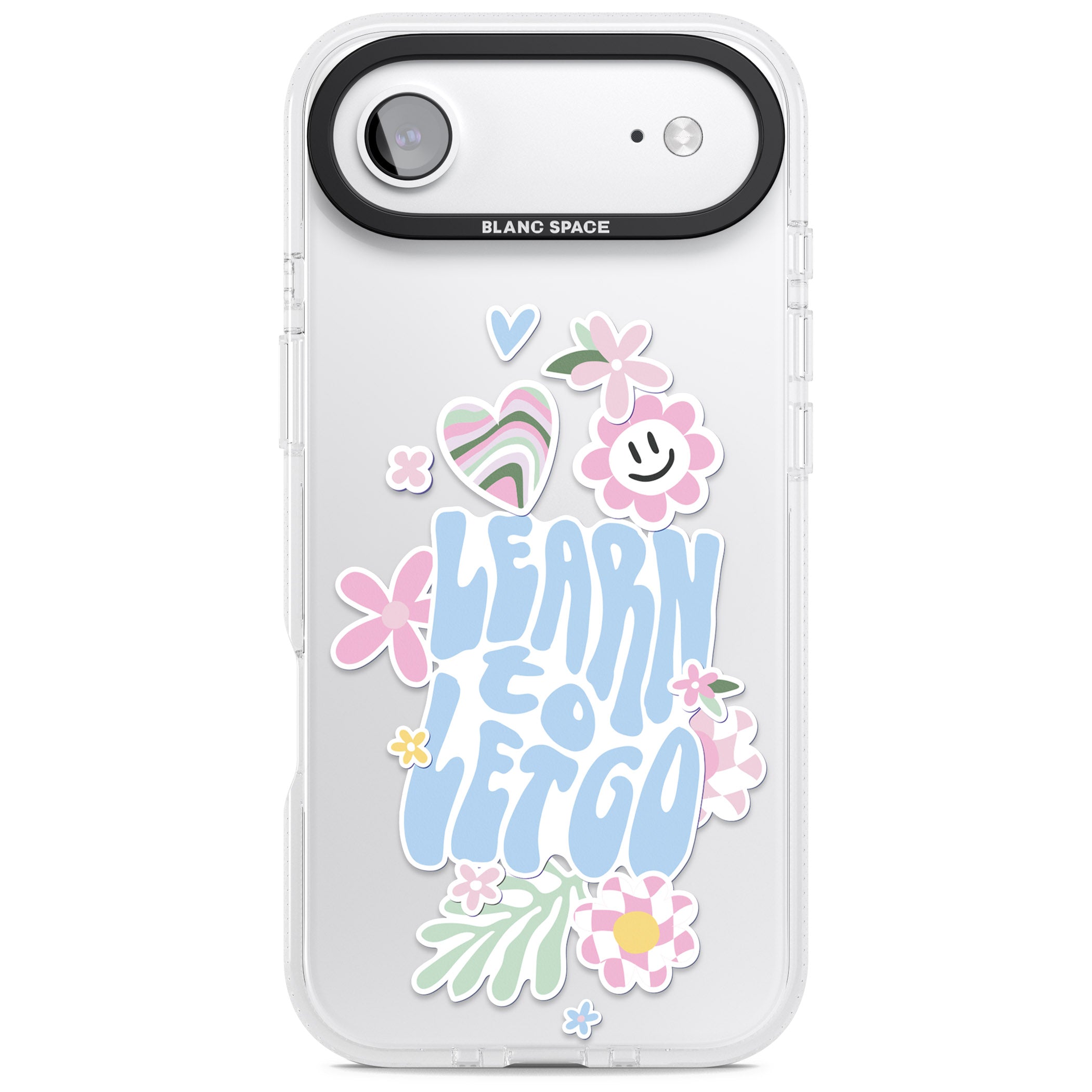 Learn To Let Go iPhone 17 Air Impact Air Clear Phone Case