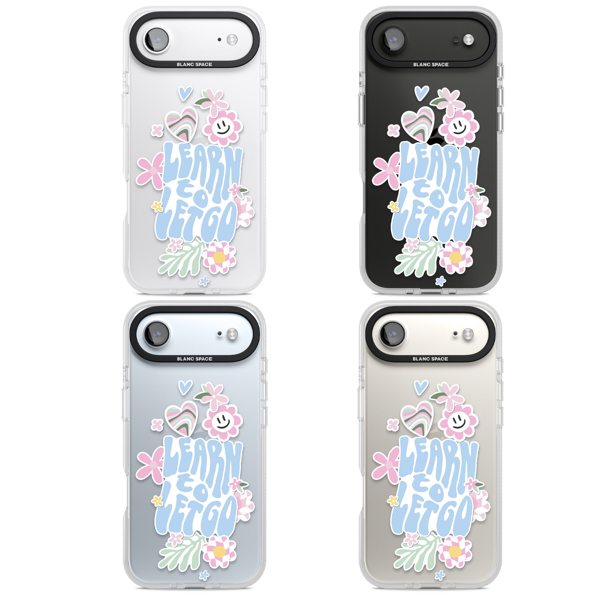 Learn To Let Go iPhone 17 Air Impact Air Clear Phone Case APT Impact Protection