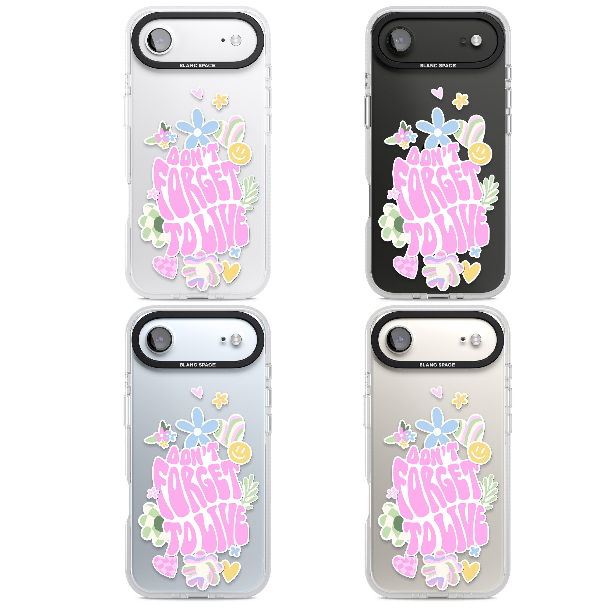 Don'T Forget To Live iPhone 17 Air Impact Air Clear Phone Case APT Impact Protection