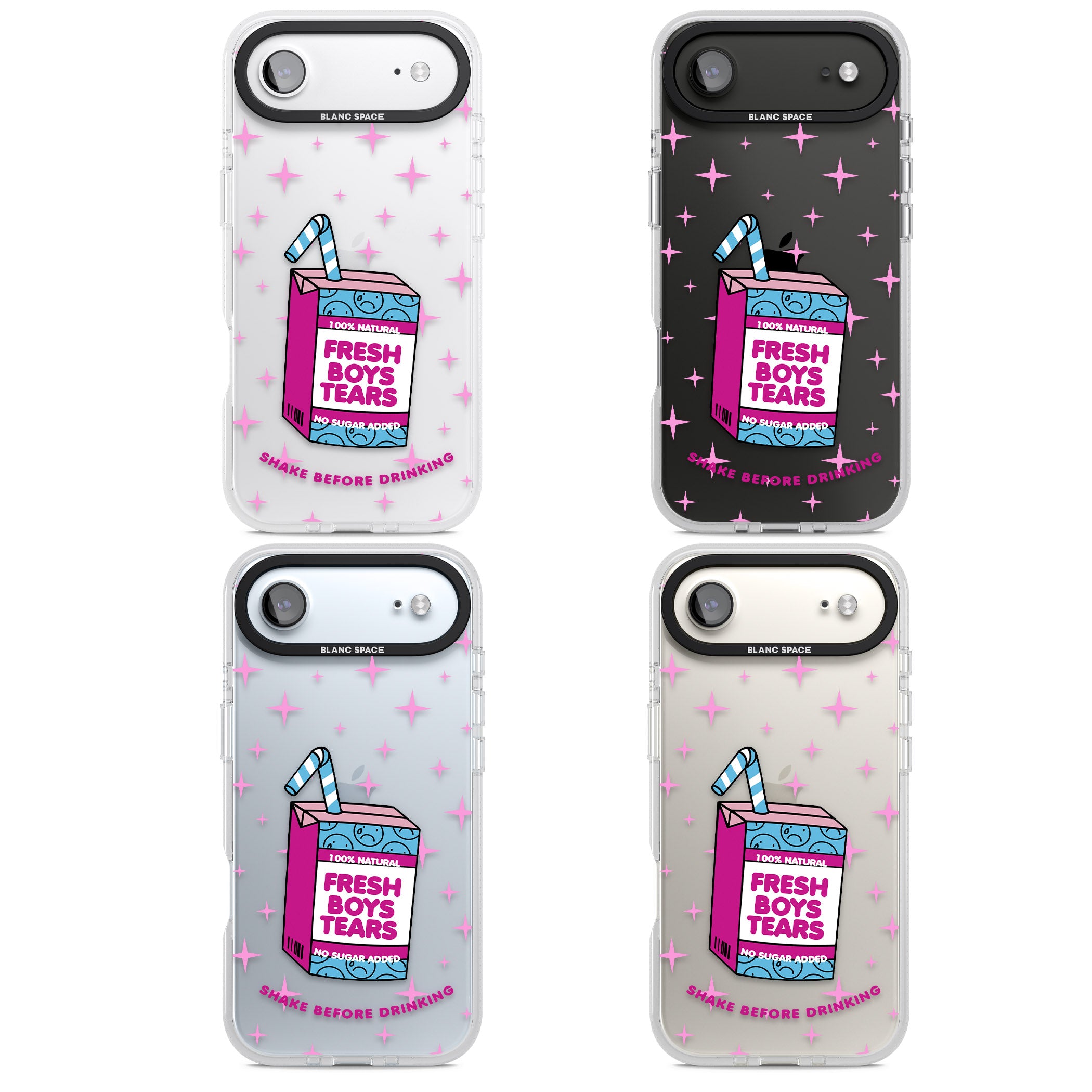 Boy Tears iPhone 17 Air Impact Air Clear Phone Case APT Impact Protection