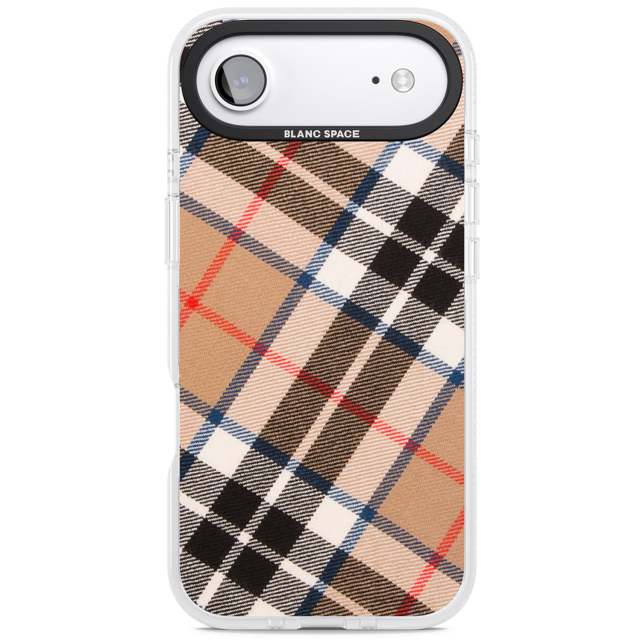 Haymarket Check iPhone 17 Air Impact Air Clear Phone Case