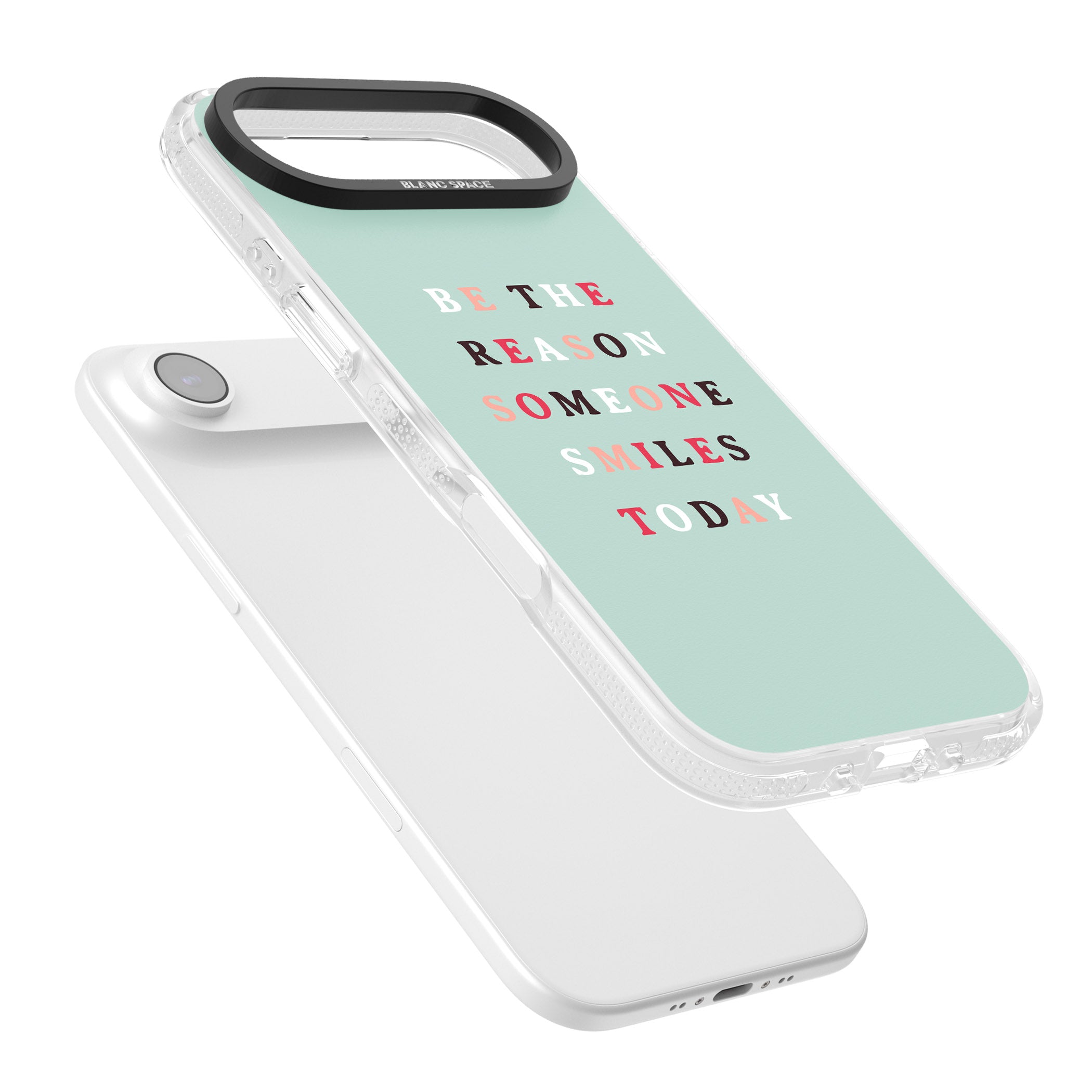 Be The Reason Quote iPhone 17 Air Impact Air Clear Phone Case Colours