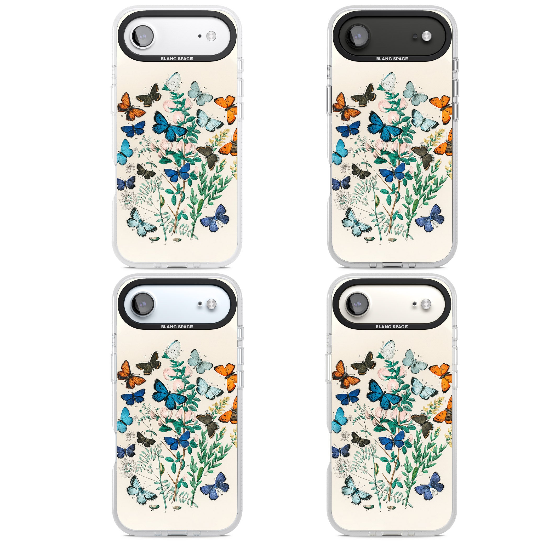 European Butterflies iPhone 17 Air Impact Air Clear Phone Case APT Impact Protection