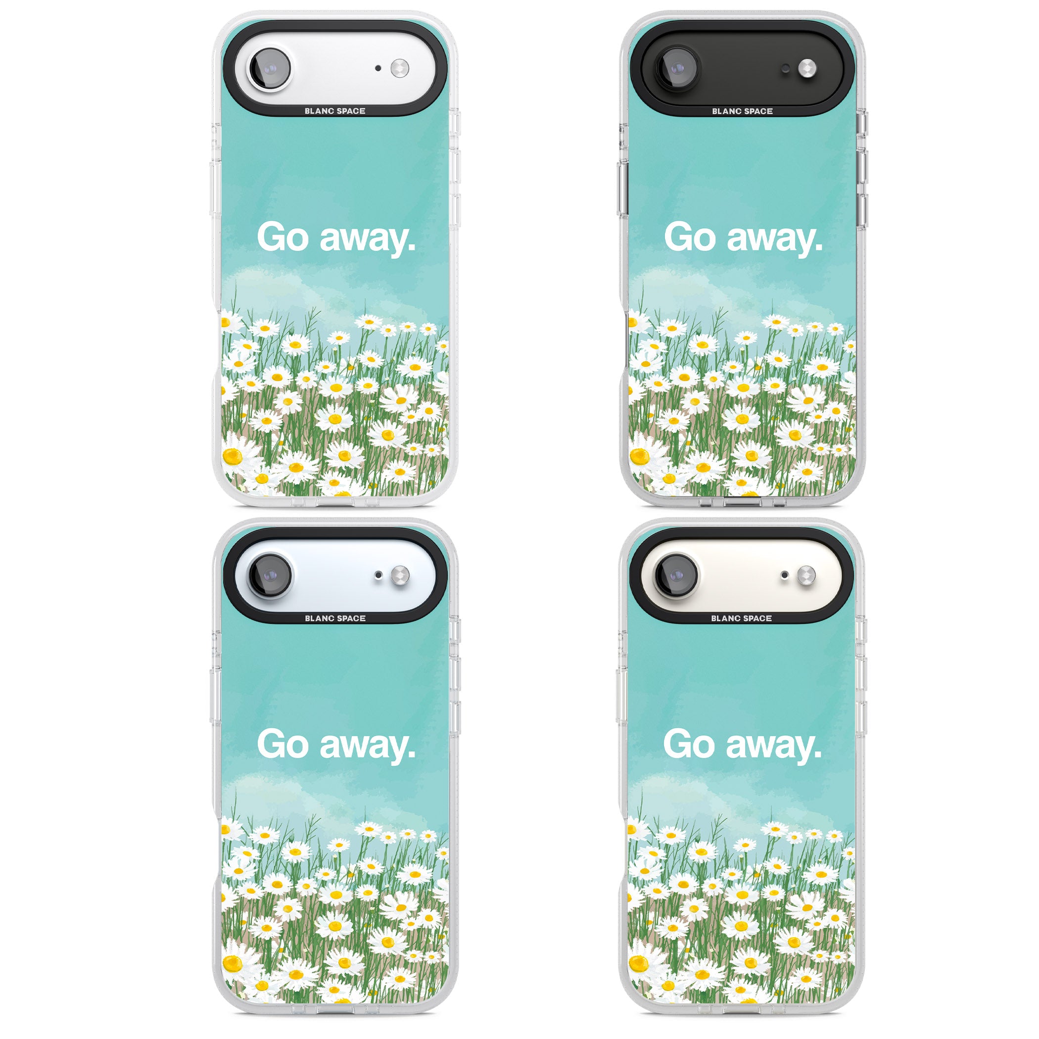 Go Away iPhone 17 Air Impact Air Clear Phone Case APT Impact Protection