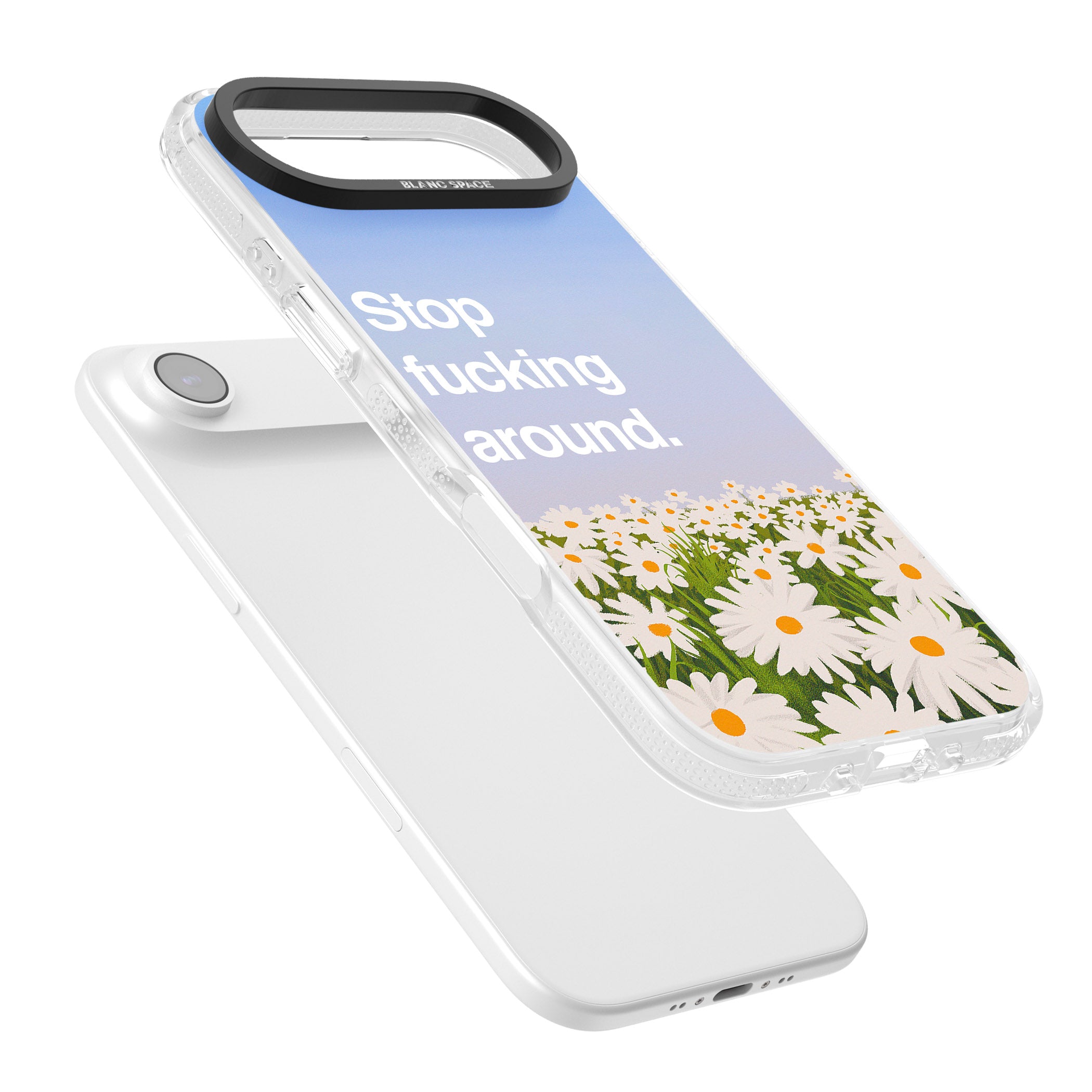 Stop F*Cking Around iPhone 17 Air Impact Air Clear Phone Case Colours