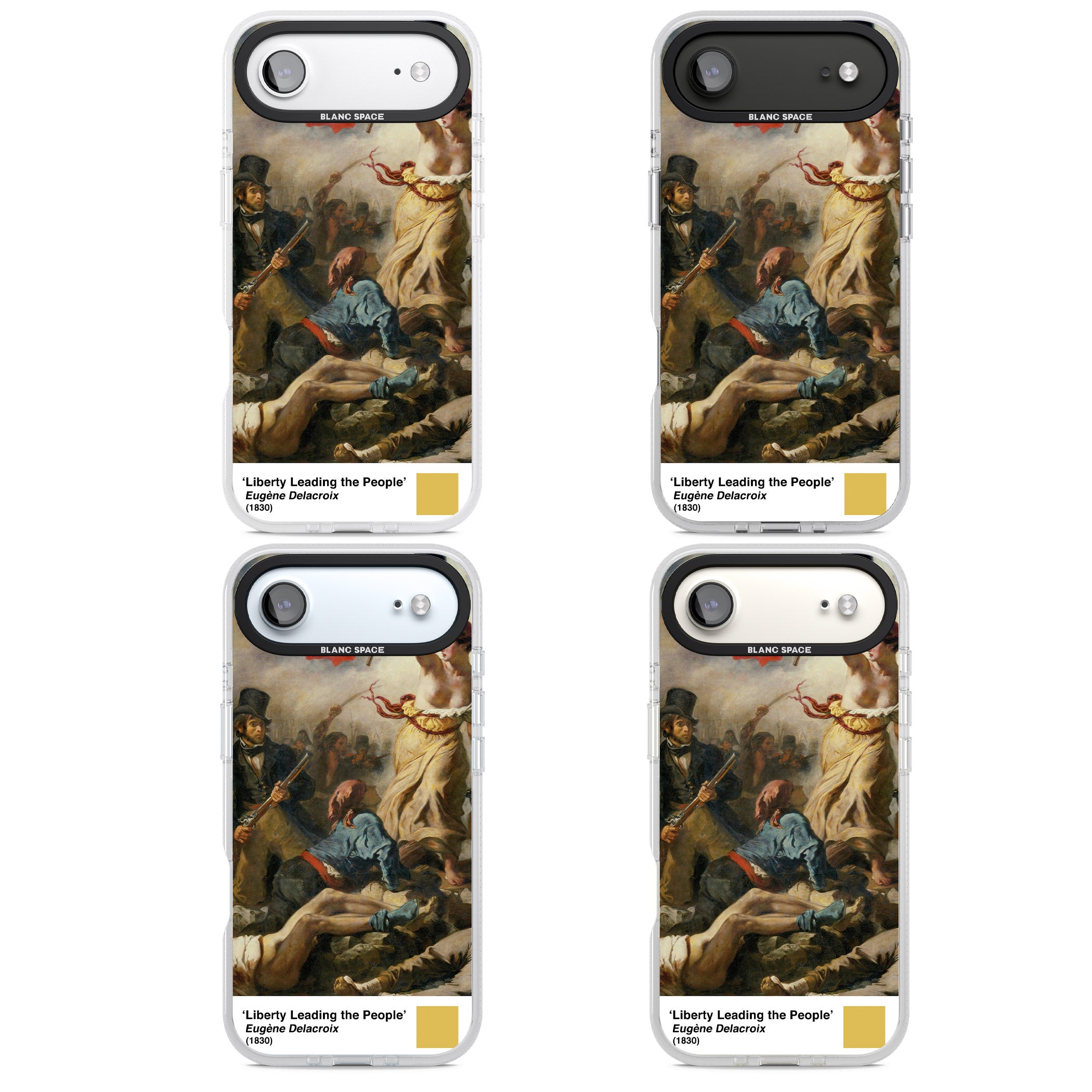 Liberty Leading The People iPhone 17 Air Impact Air Clear Phone Case APT Impact Protection