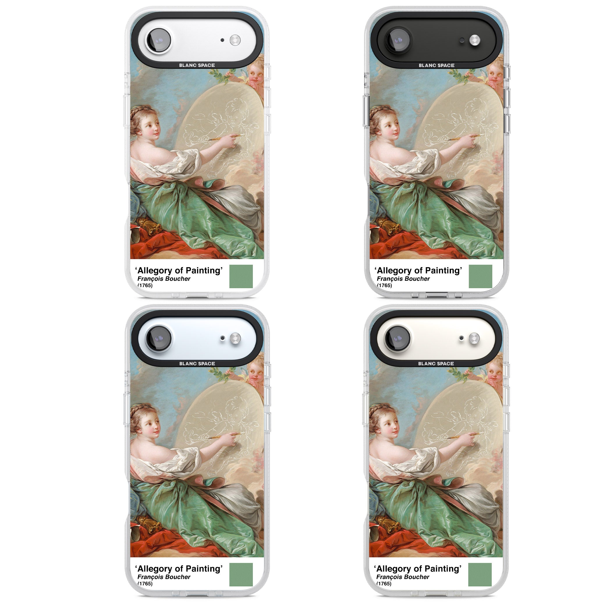 Allegory Of Painting iPhone 17 Air Impact Air Clear Phone Case APT Impact Protection