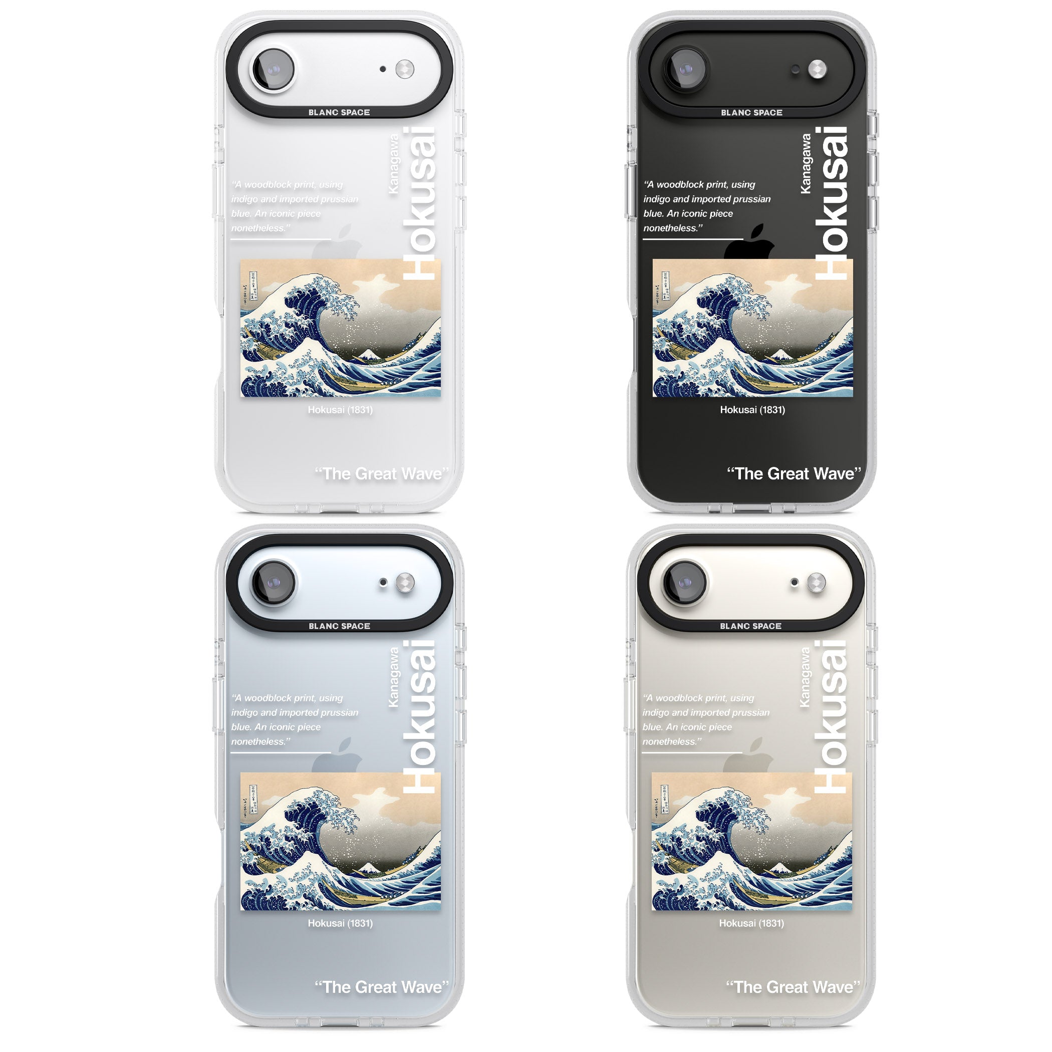 The Great Wave iPhone 17 Air Impact Air Clear Phone Case APT Impact Protection