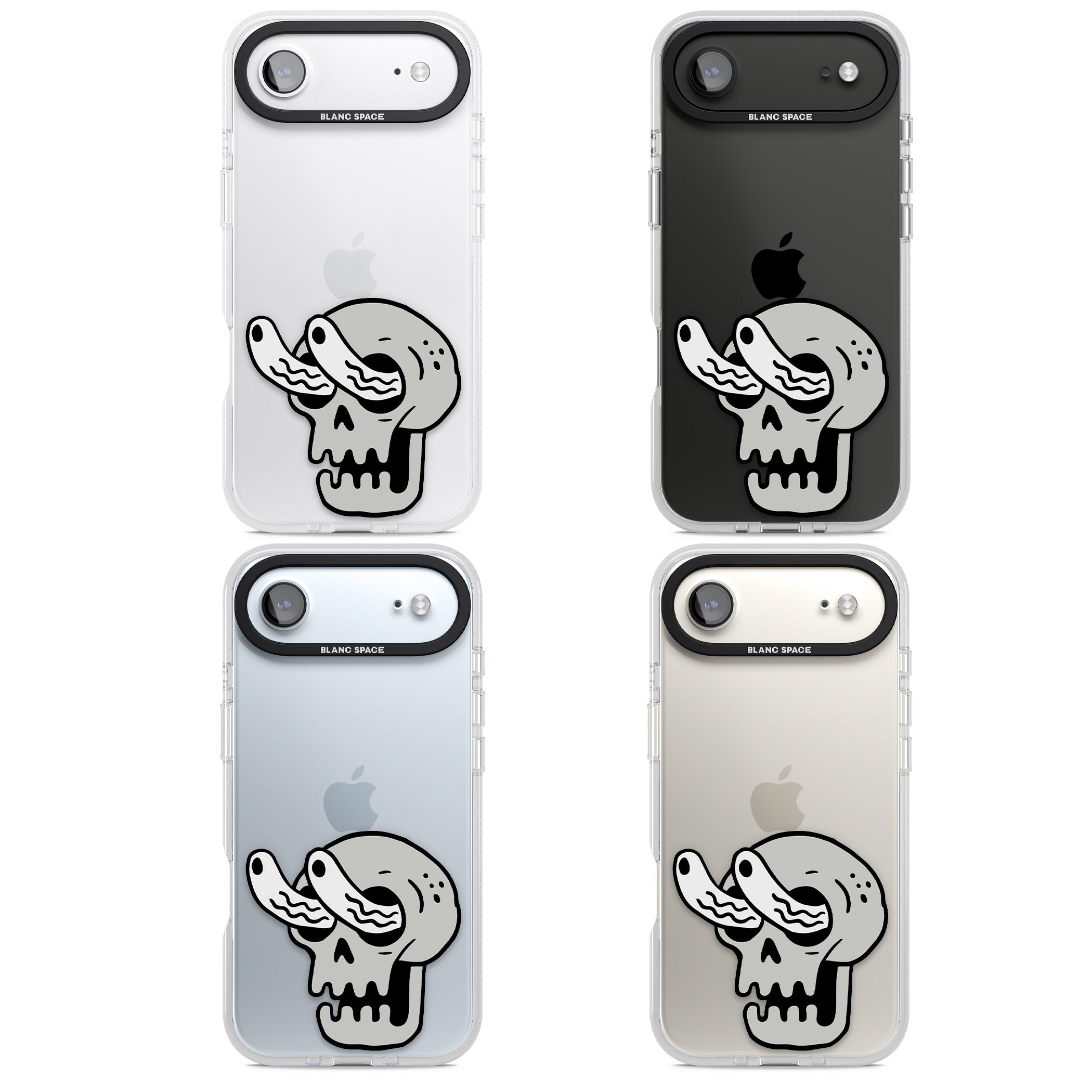 Skull Eyes iPhone 17 Air Impact Air Clear Phone Case APT Impact Protection
